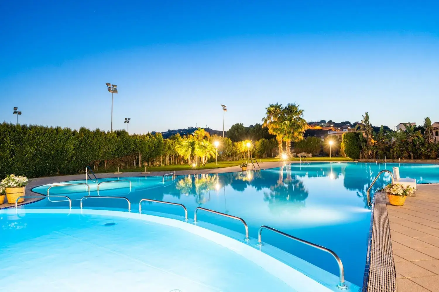 Swimming pool in Capo Peloro Hotel Swimming pool in Capo Peloro Hotel