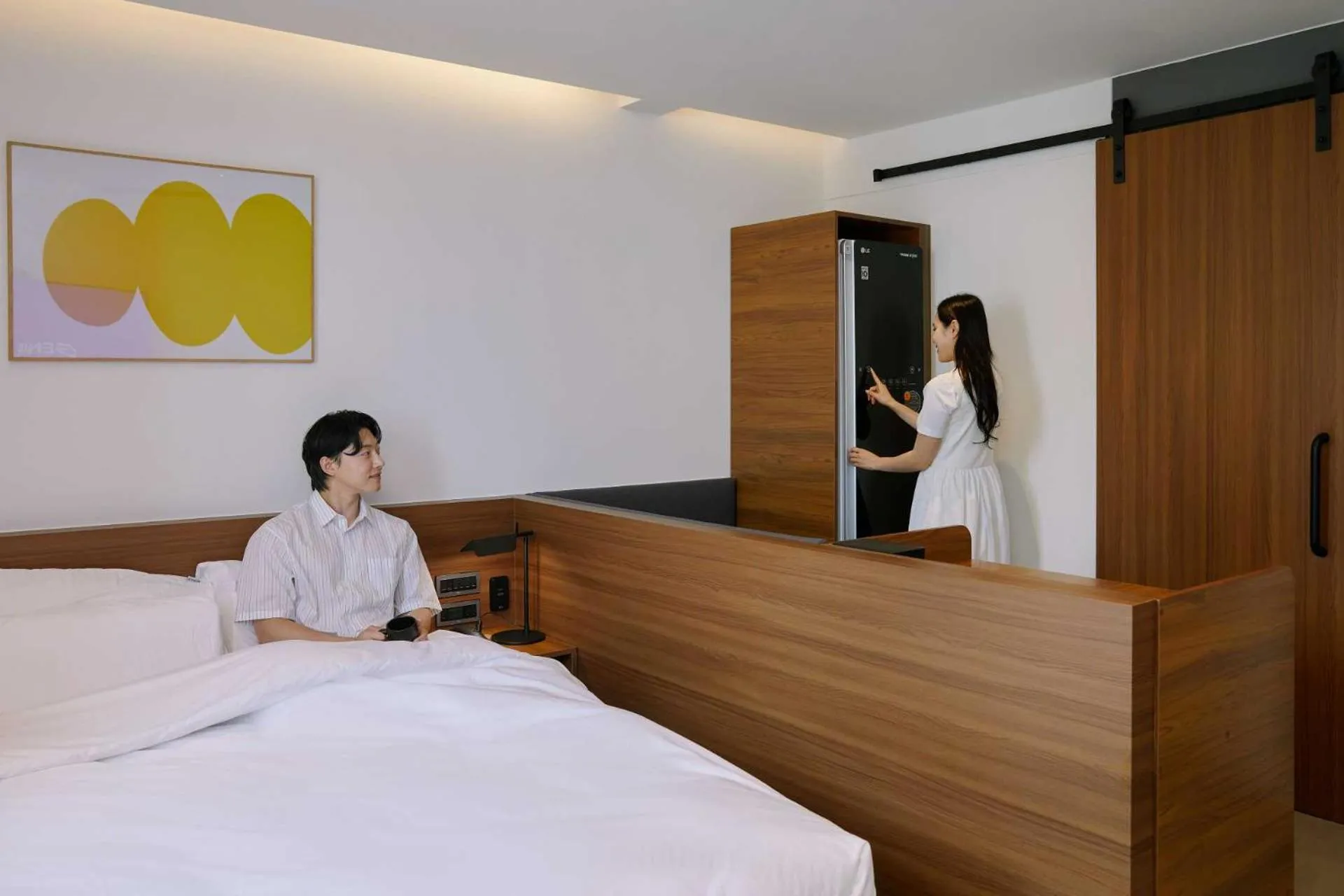 Guests, Bed in Moor Hotel Mokpo By Anook