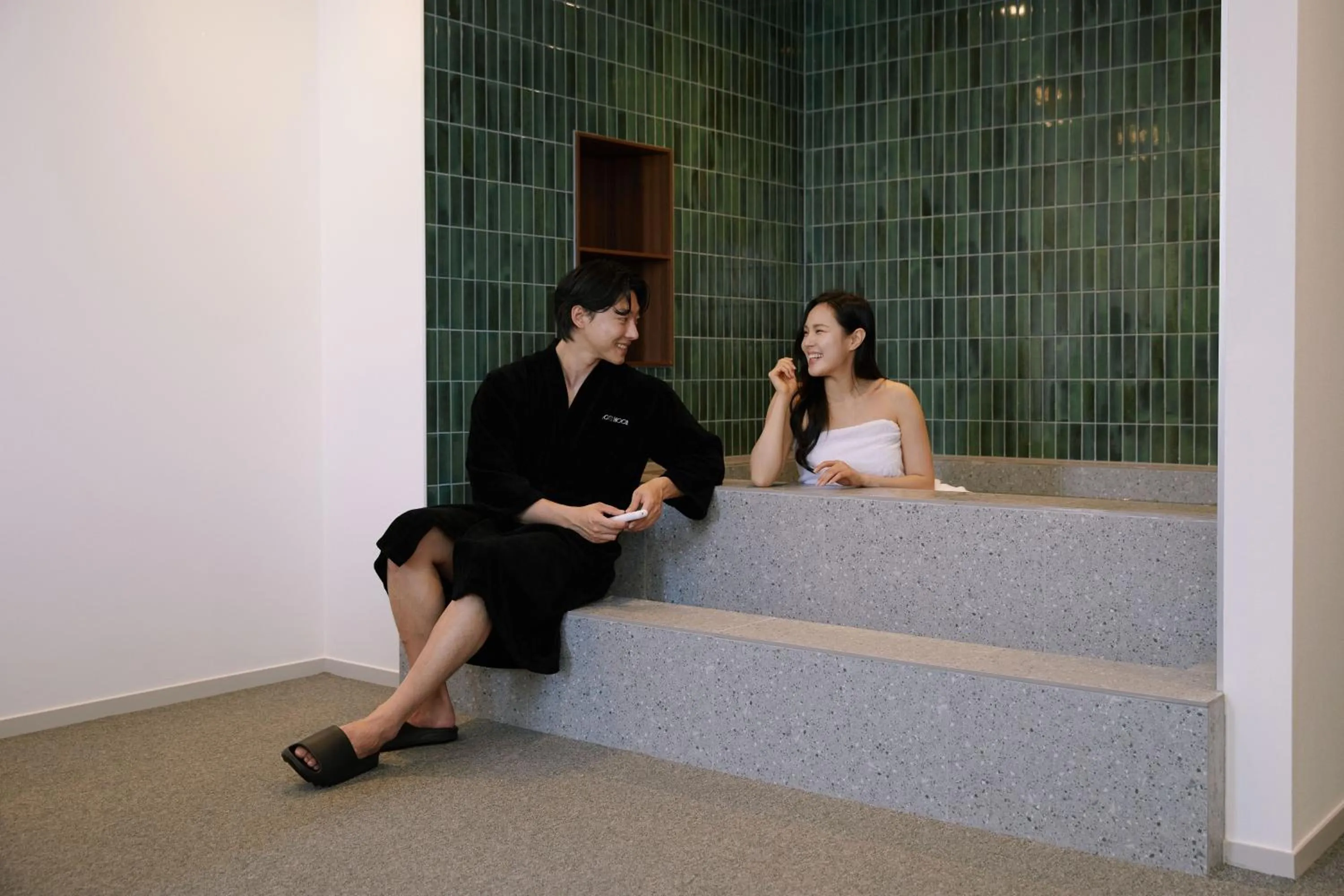 Hot Tub in Moor Hotel Mokpo By Anook