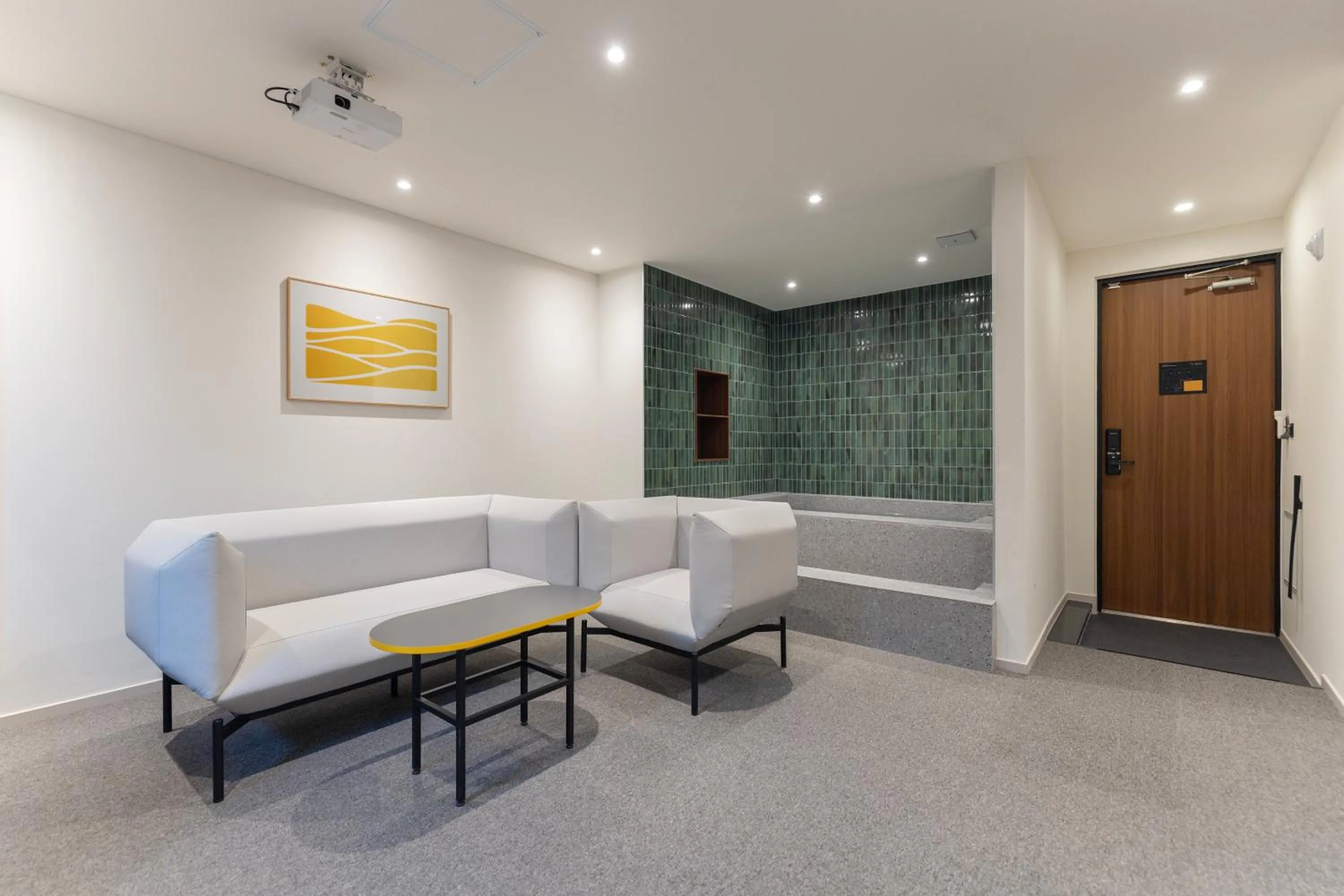 Living room in Moor Hotel Mokpo By Anook