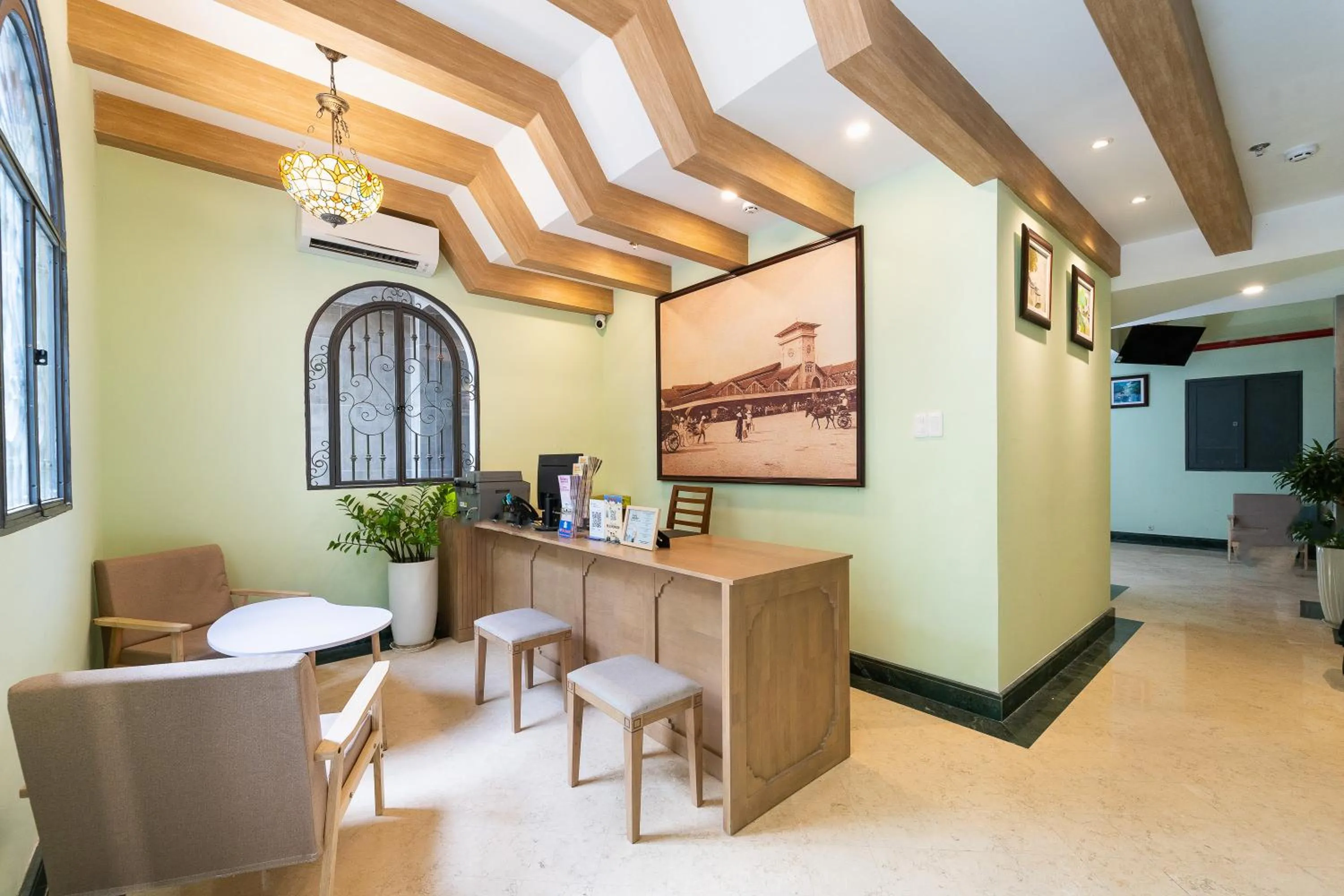 Seating area in Nicecy Hotel - Trương Quyền