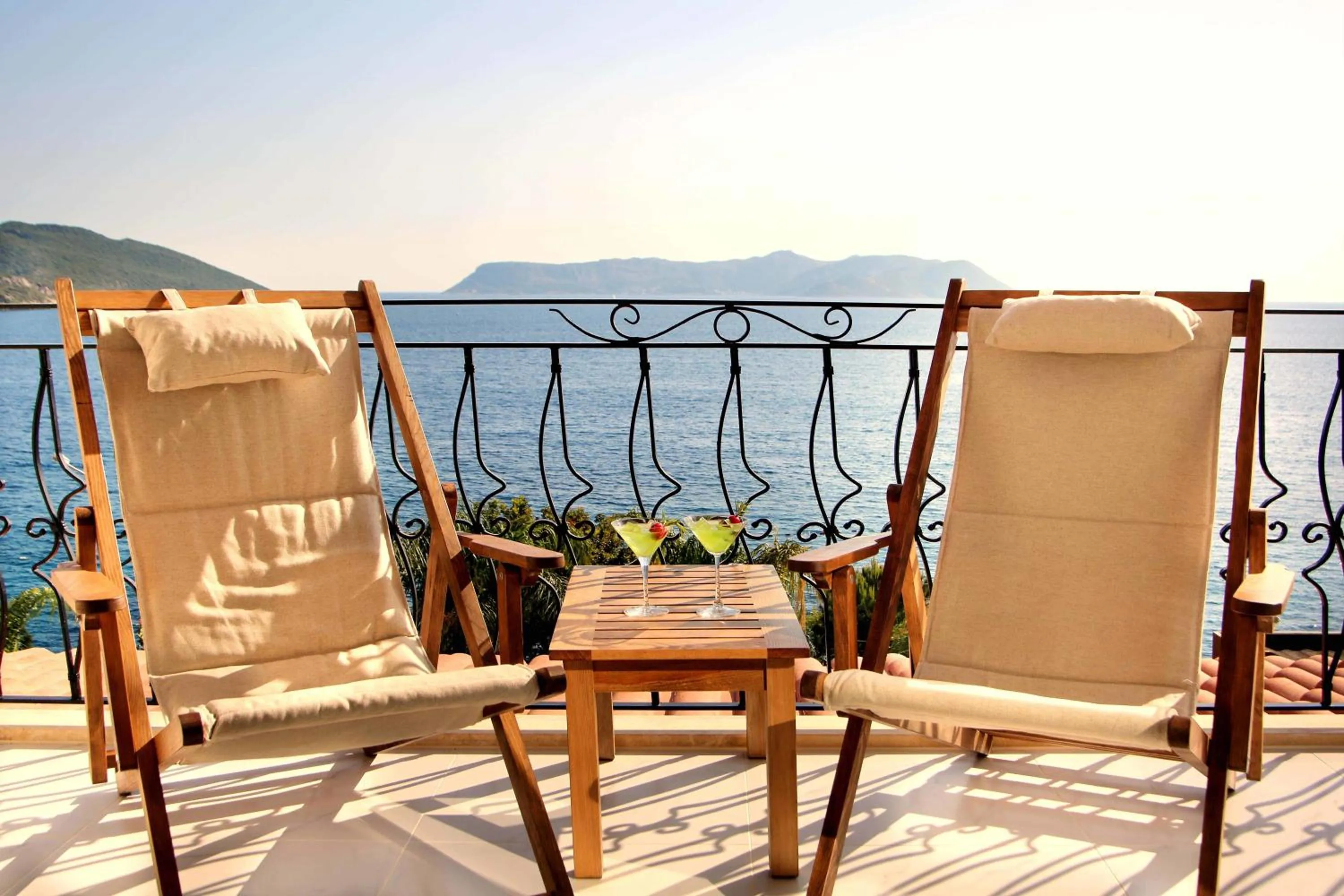 Balcony/Terrace in Nur Beach Hotel