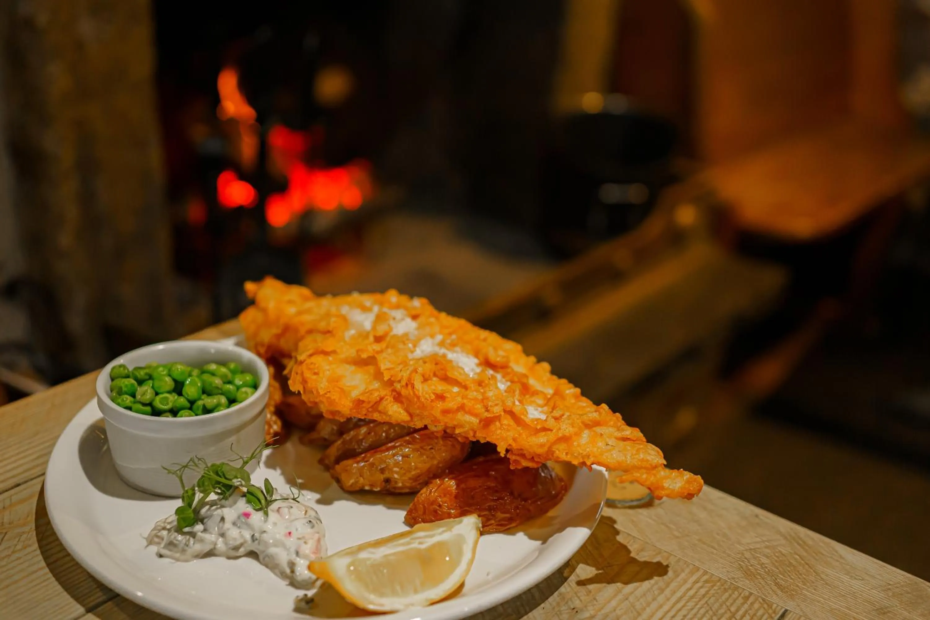 Food and drinks in Oyster Inn Connel