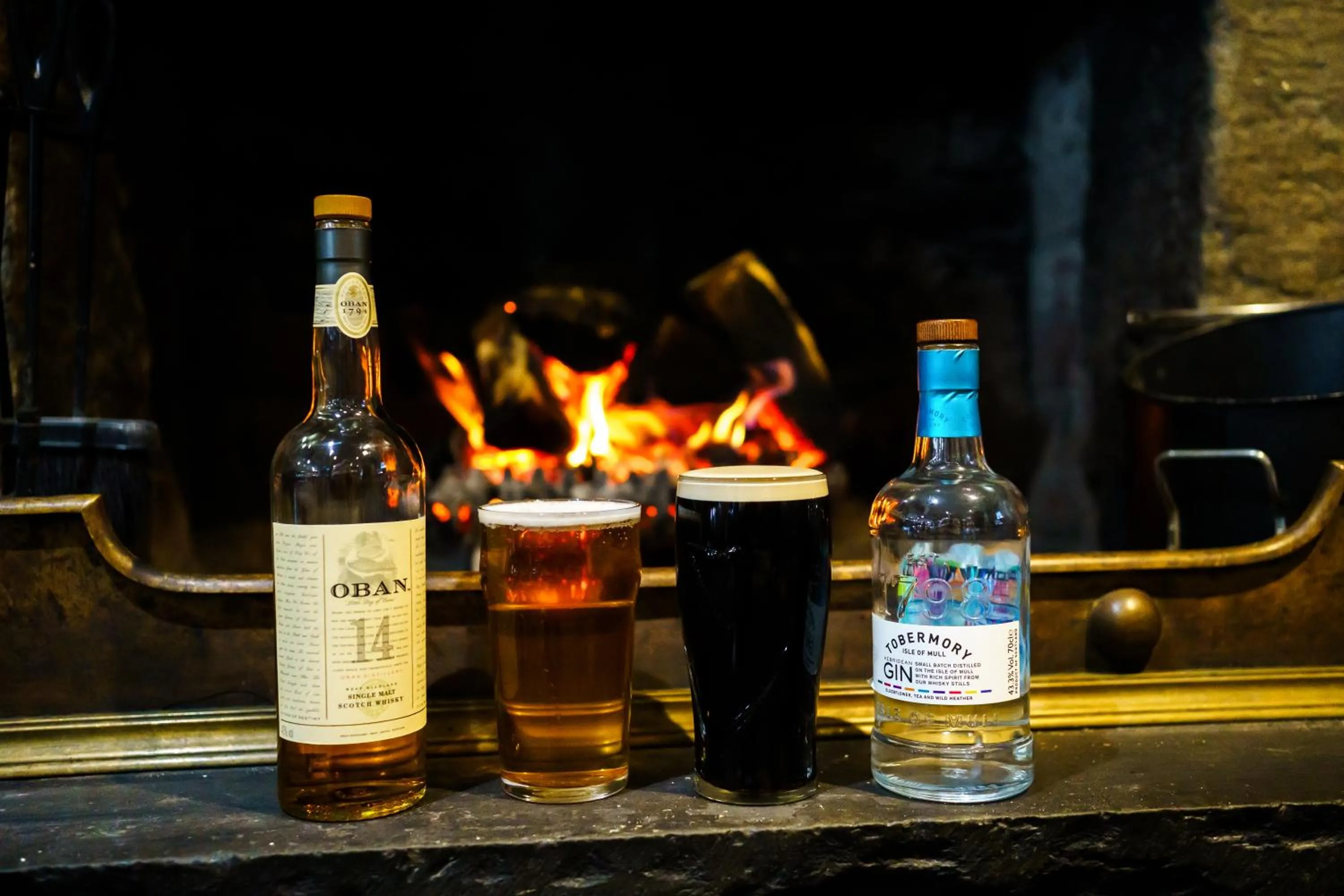 Lounge or bar in Oyster Inn Connel