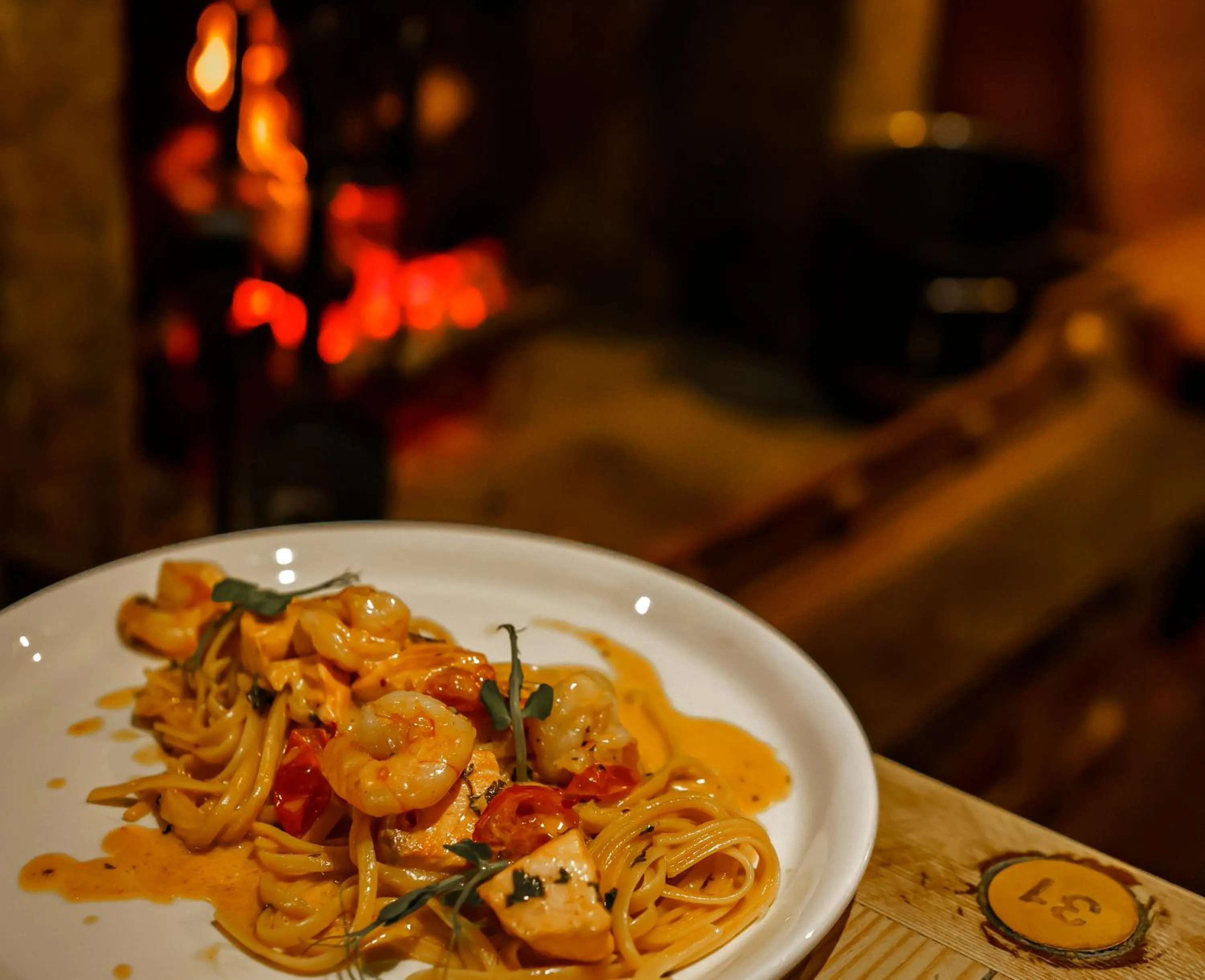 Food and drinks in Oyster Inn Connel