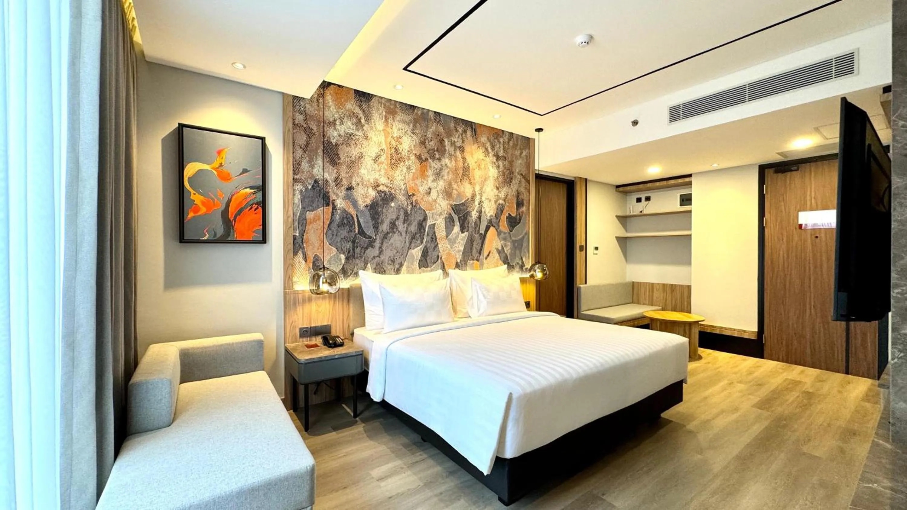 Bedroom, Bed in Azana Boutique Bandar Lampung