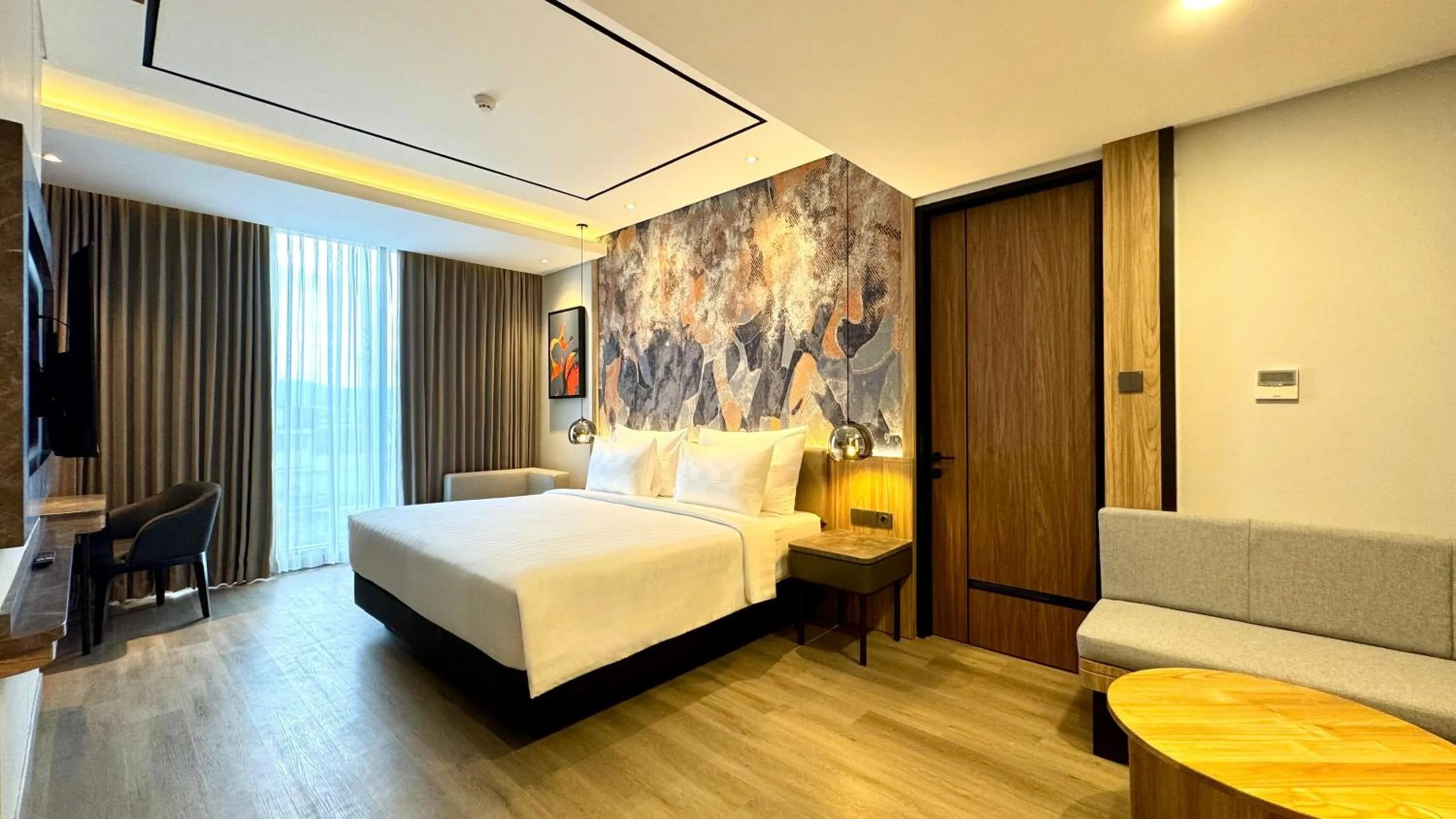 Bedroom, Bed in Azana Boutique Bandar Lampung