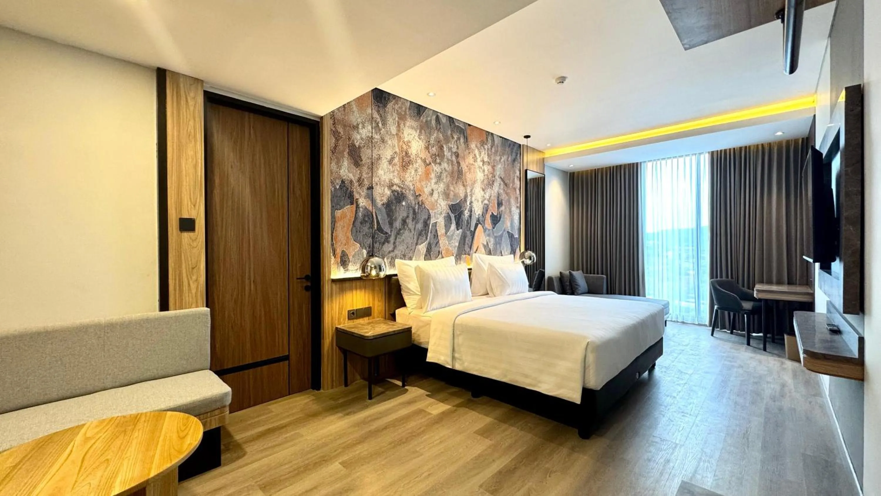 Bedroom, Bed in Azana Boutique Bandar Lampung