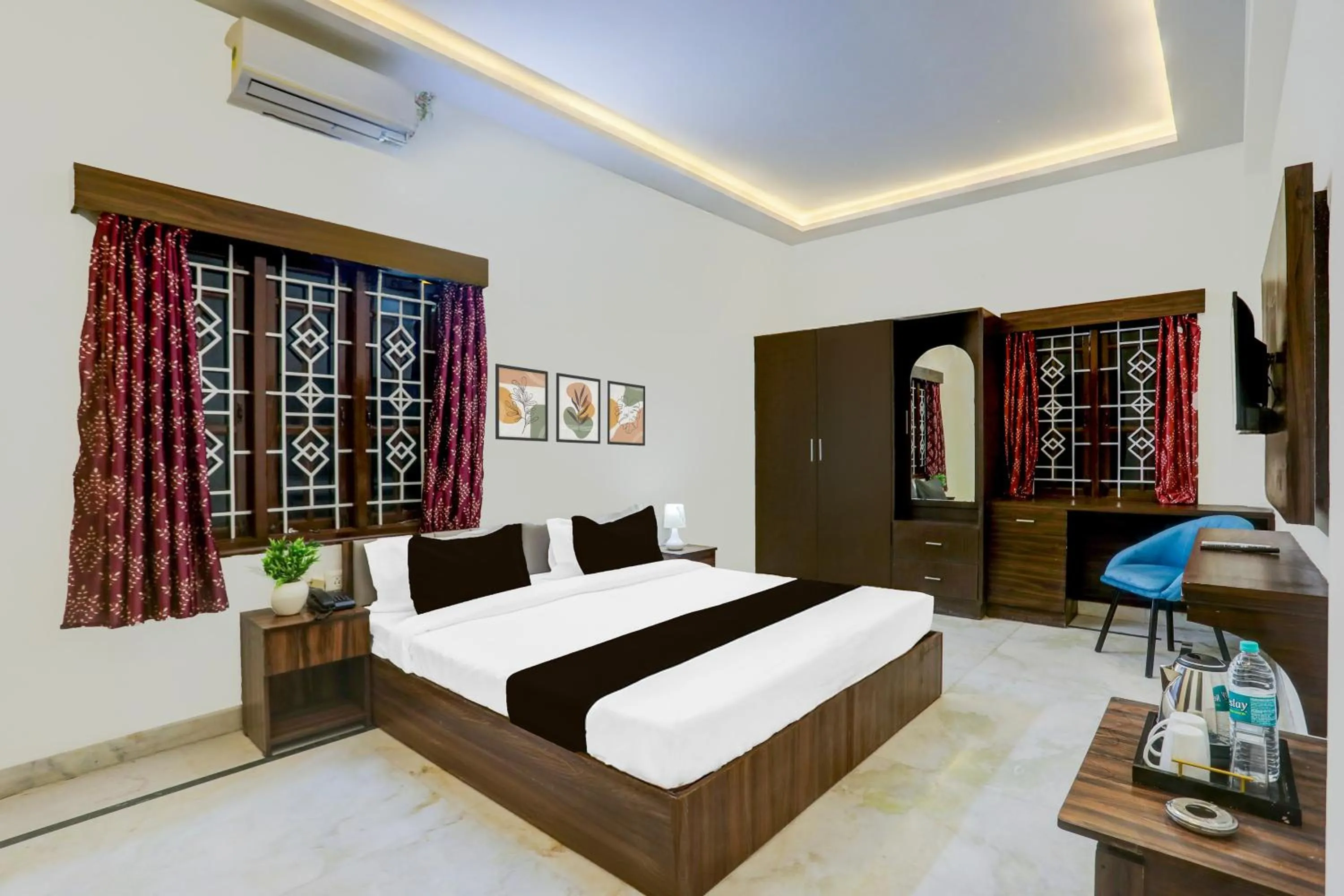 Bedroom, Bed in Super Townhouse Madiwala Lake Park