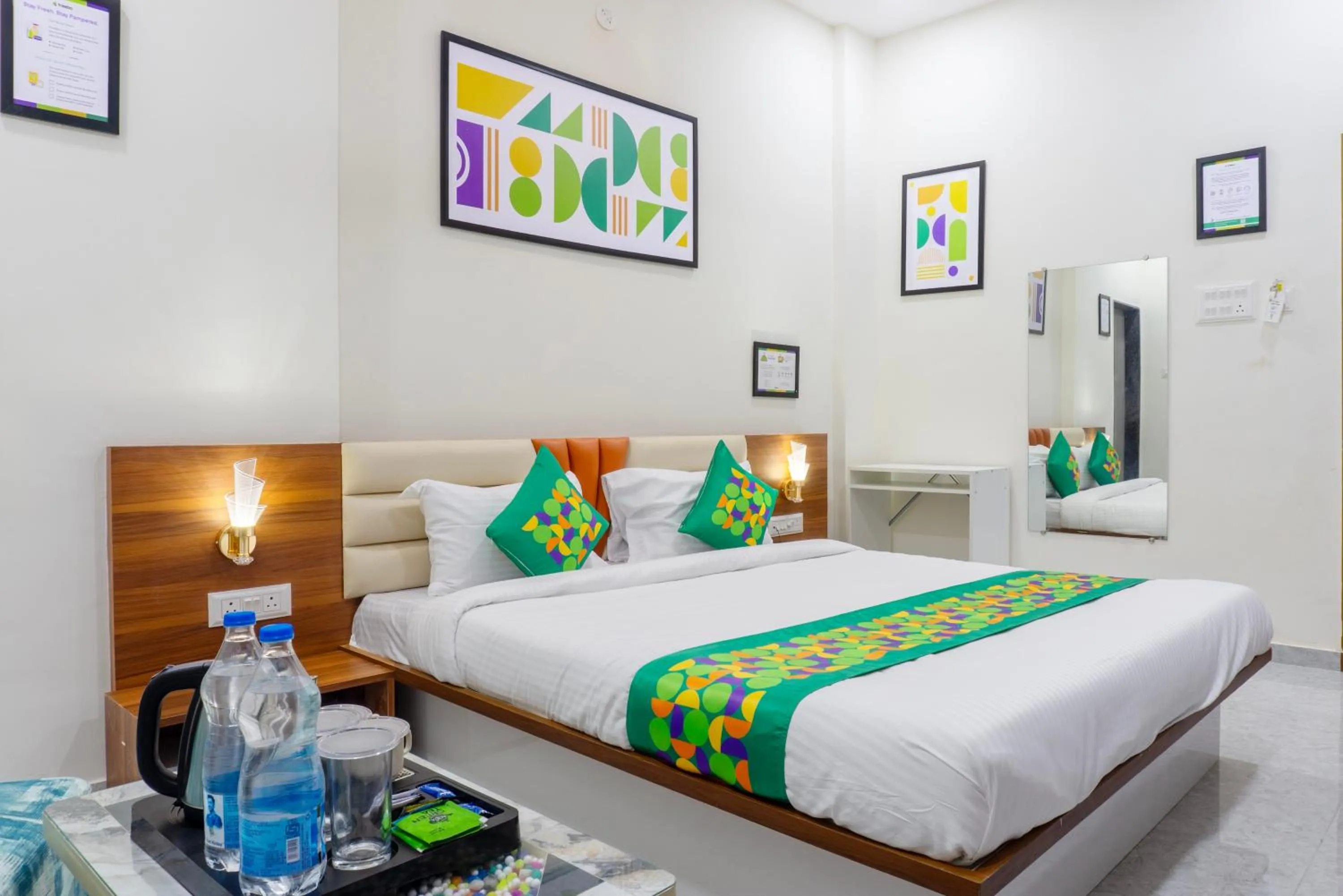 Bedroom, Bed in Treebo Aura Inn Regency