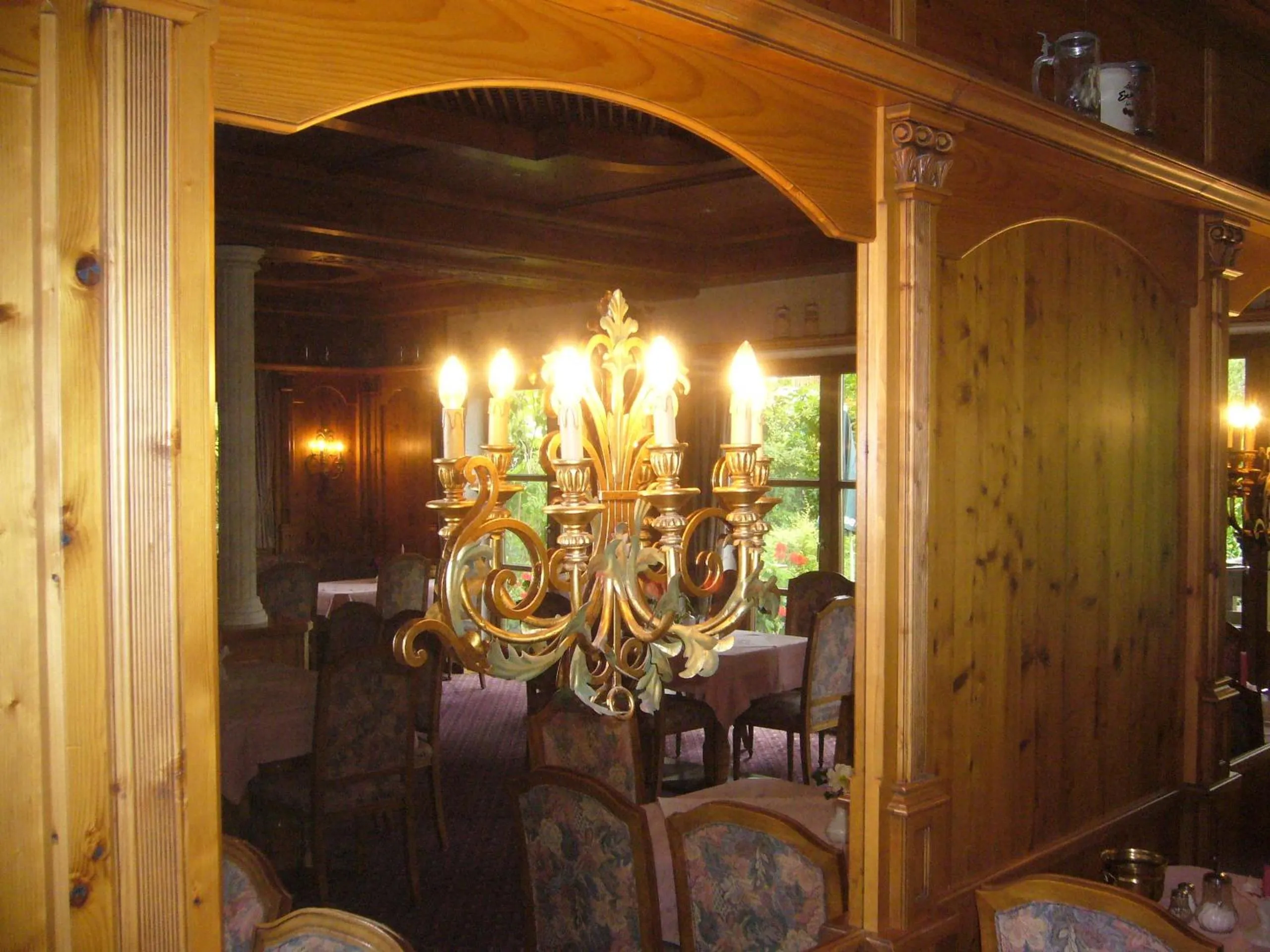 Decorative detail in Alpenhotel Pfaffenwinkel