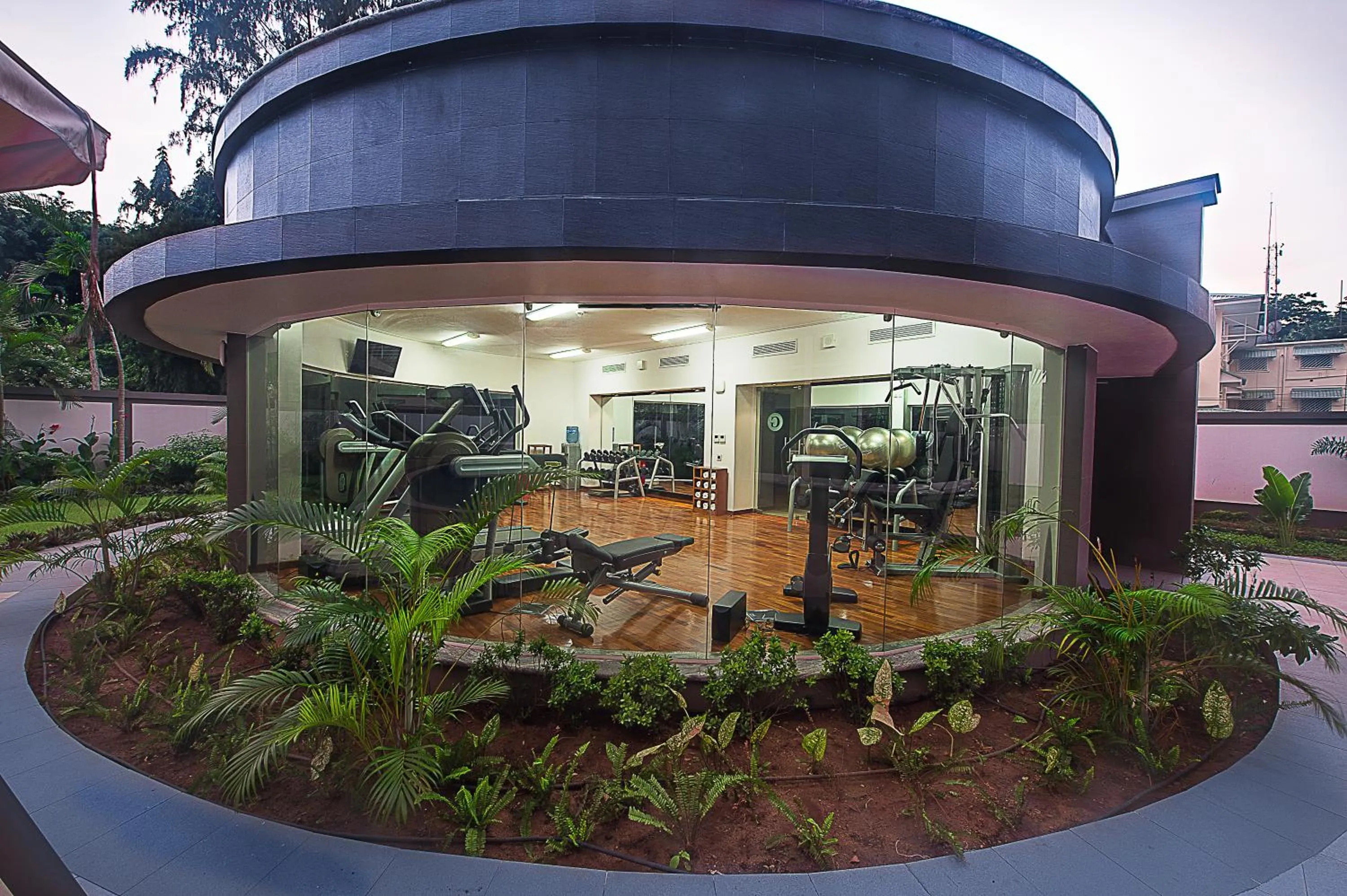 Fitness centre/facilities in The George Hotel