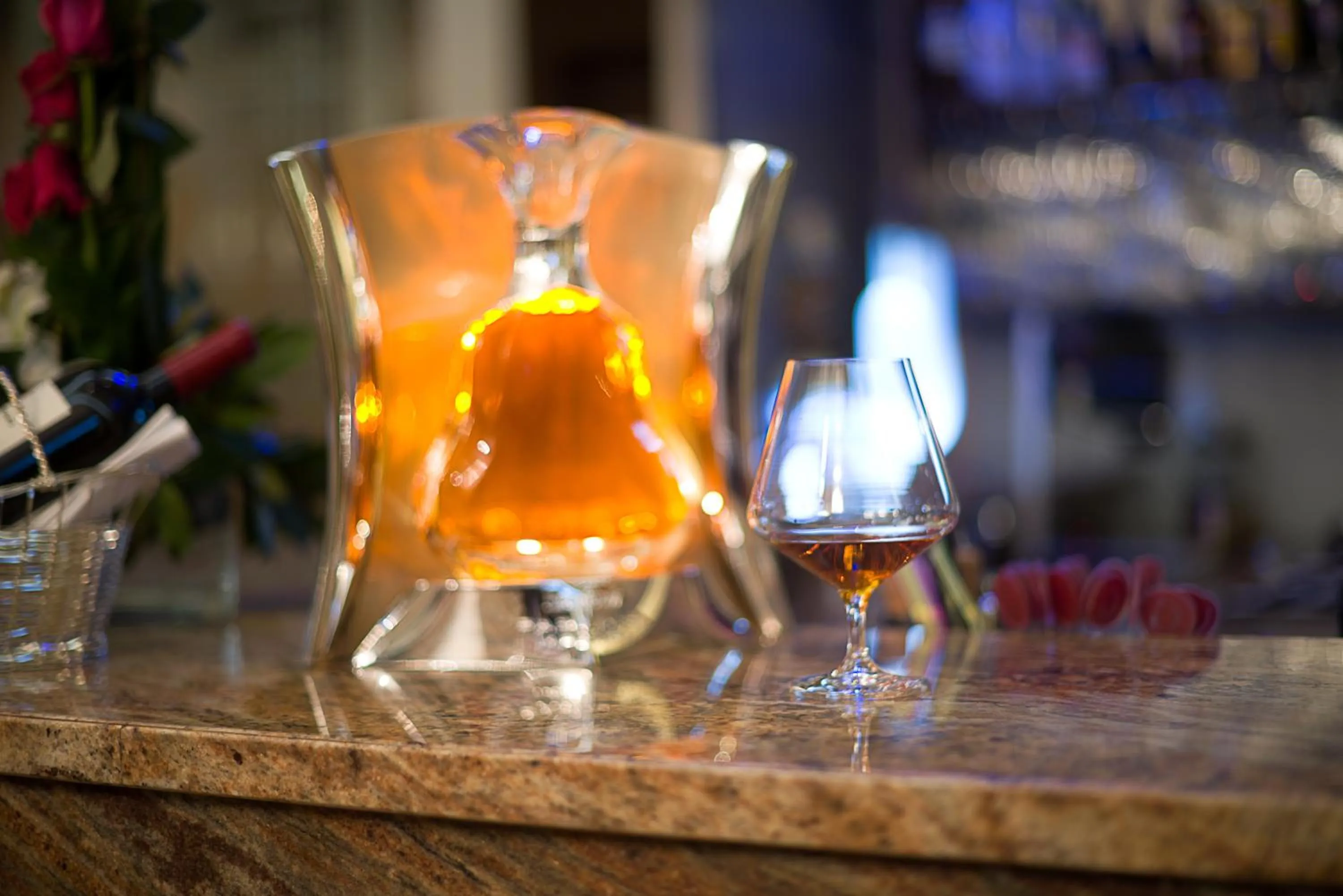 Alcoholic drinks in The George Hotel