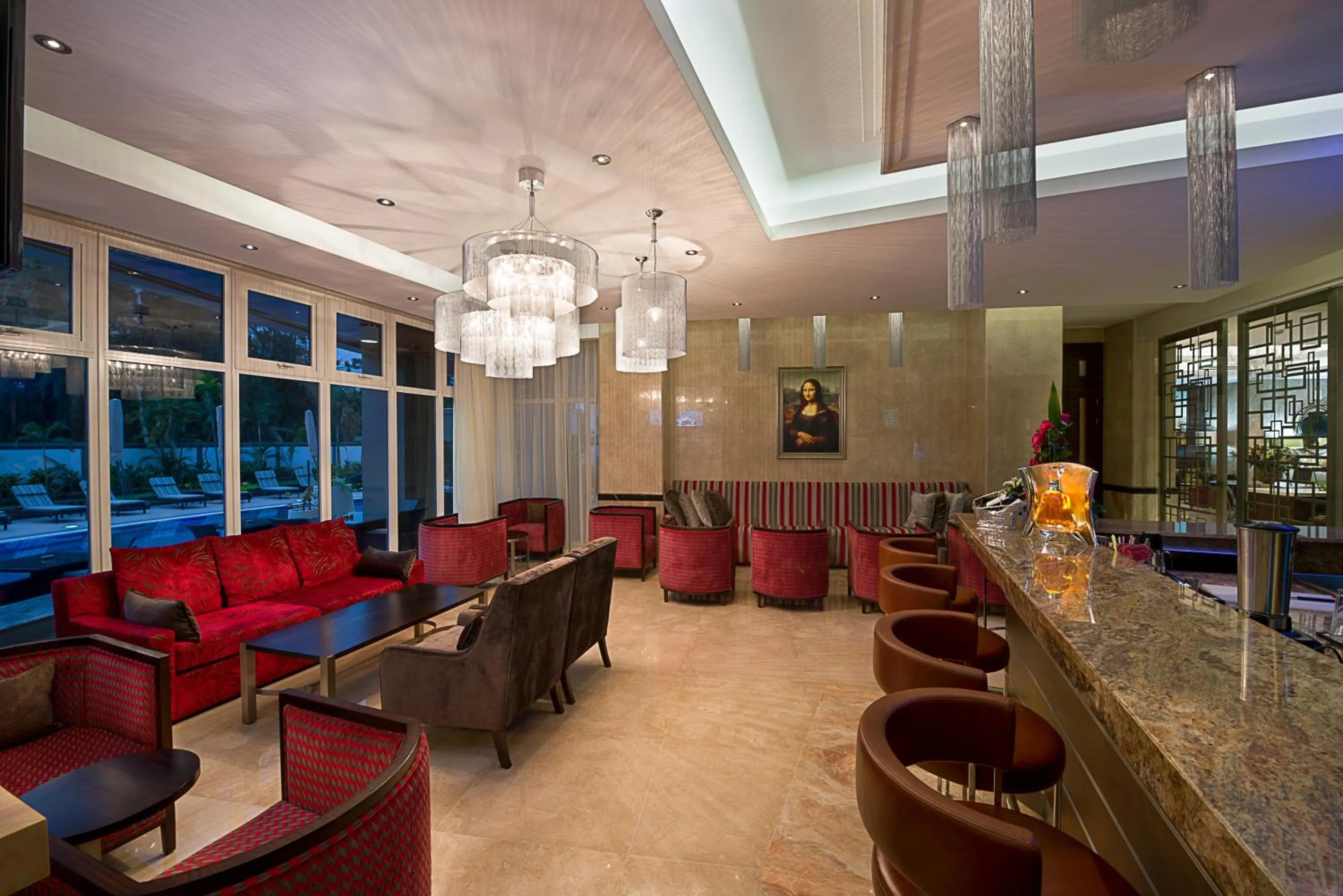 Lounge or bar in The George Hotel