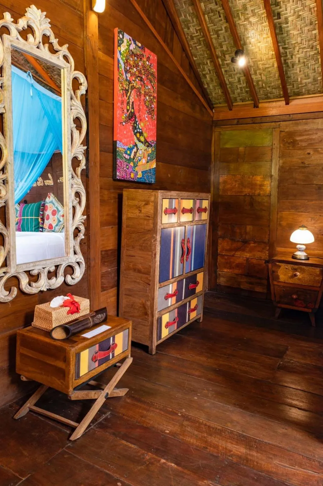 Bedroom in Bali Bohemia Huts