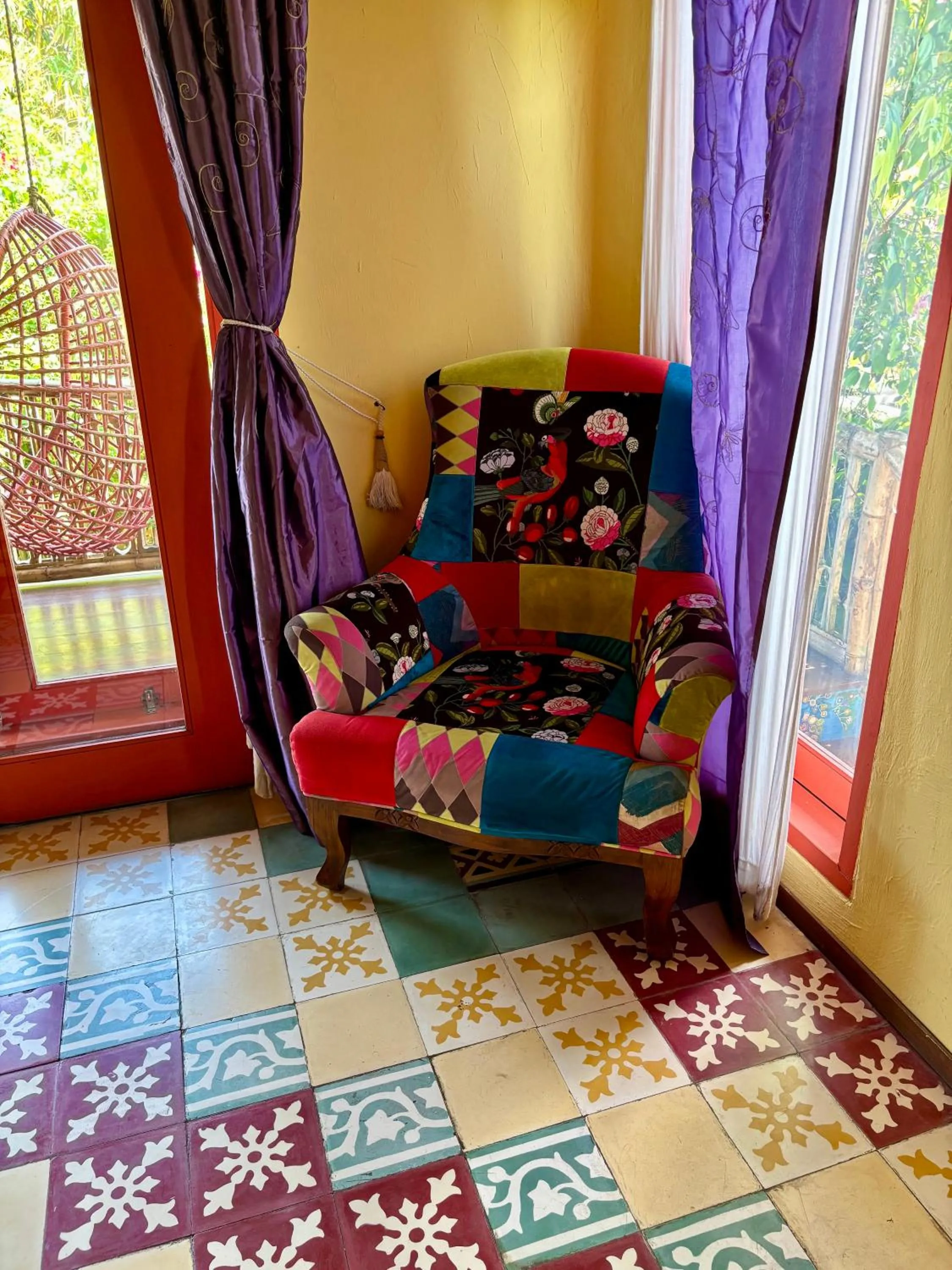 Living room in Bali Bohemia Huts