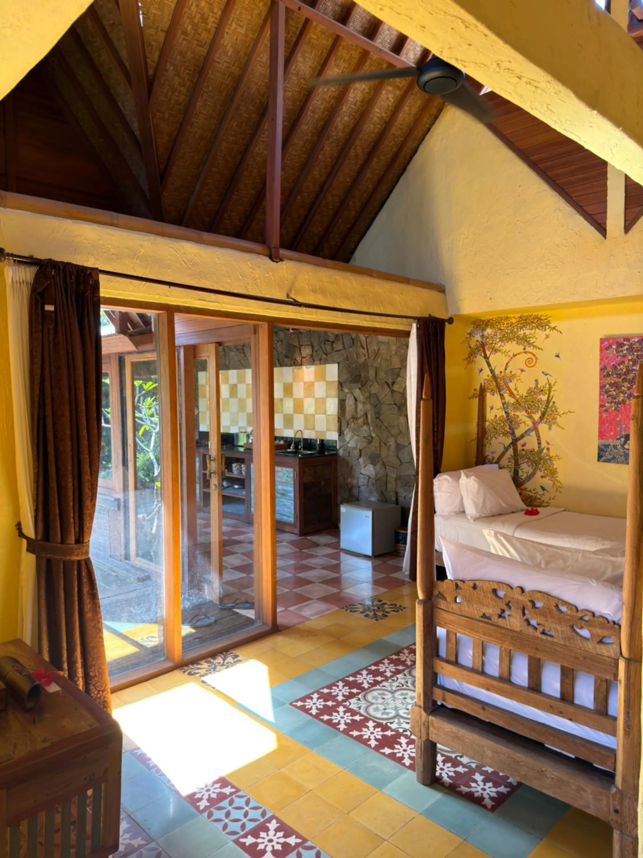 Bedroom, Bed in Bali Bohemia Huts