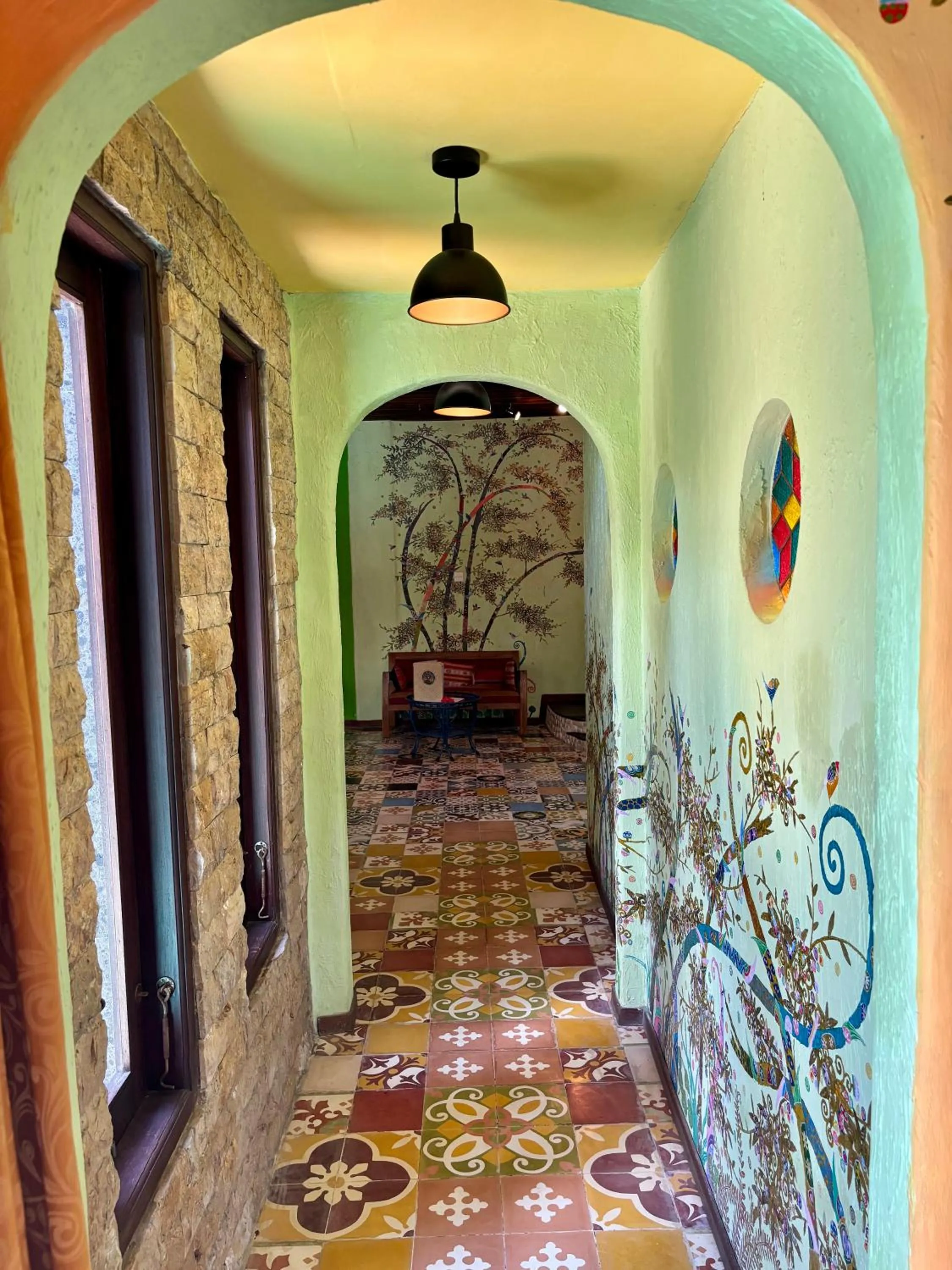 Living room in Bali Bohemia Huts