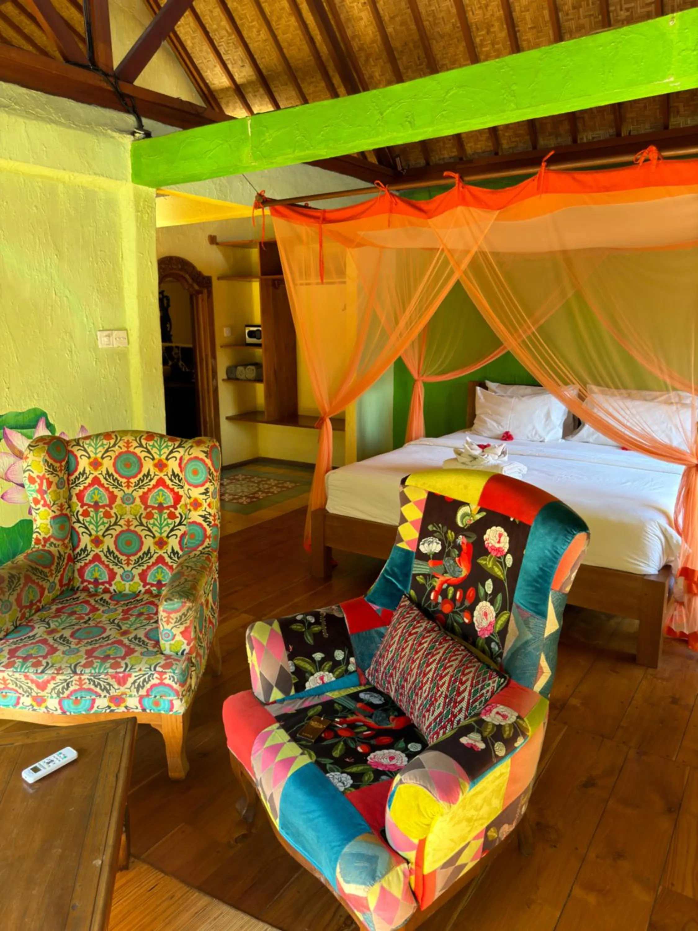 Bed in Bali Bohemia Huts