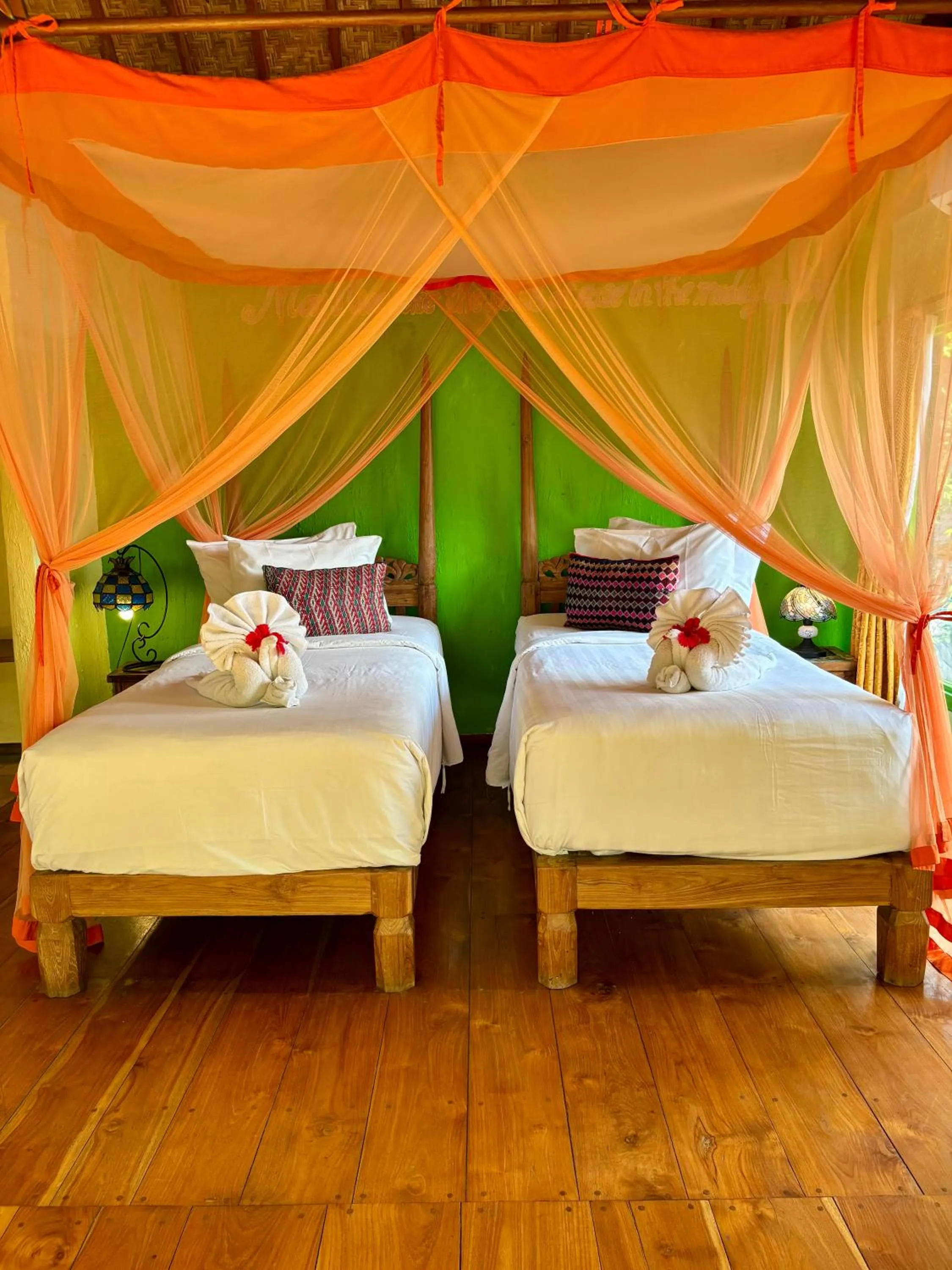 Bed in Bali Bohemia Huts