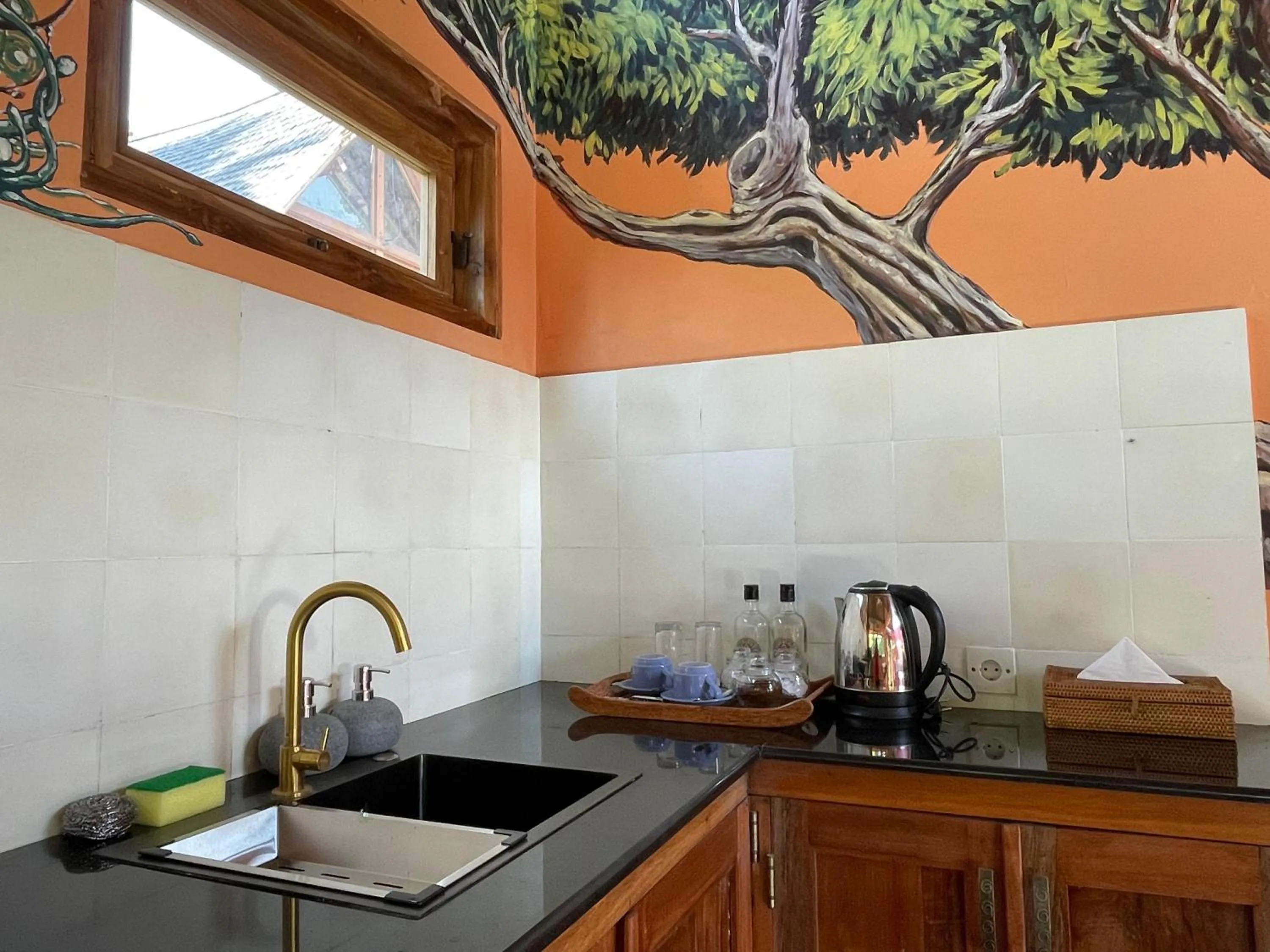 Kitchen or kitchenette in Bali Bohemia Huts