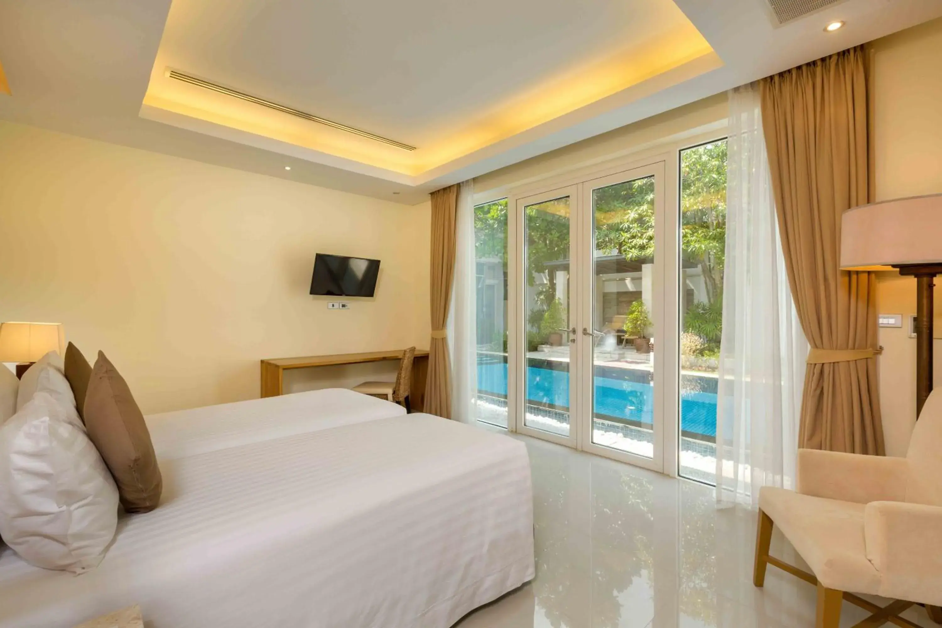 Bed in Andaman Pool Villas ,Maikhao Bed in Andaman Pool Villas ,Maikhao