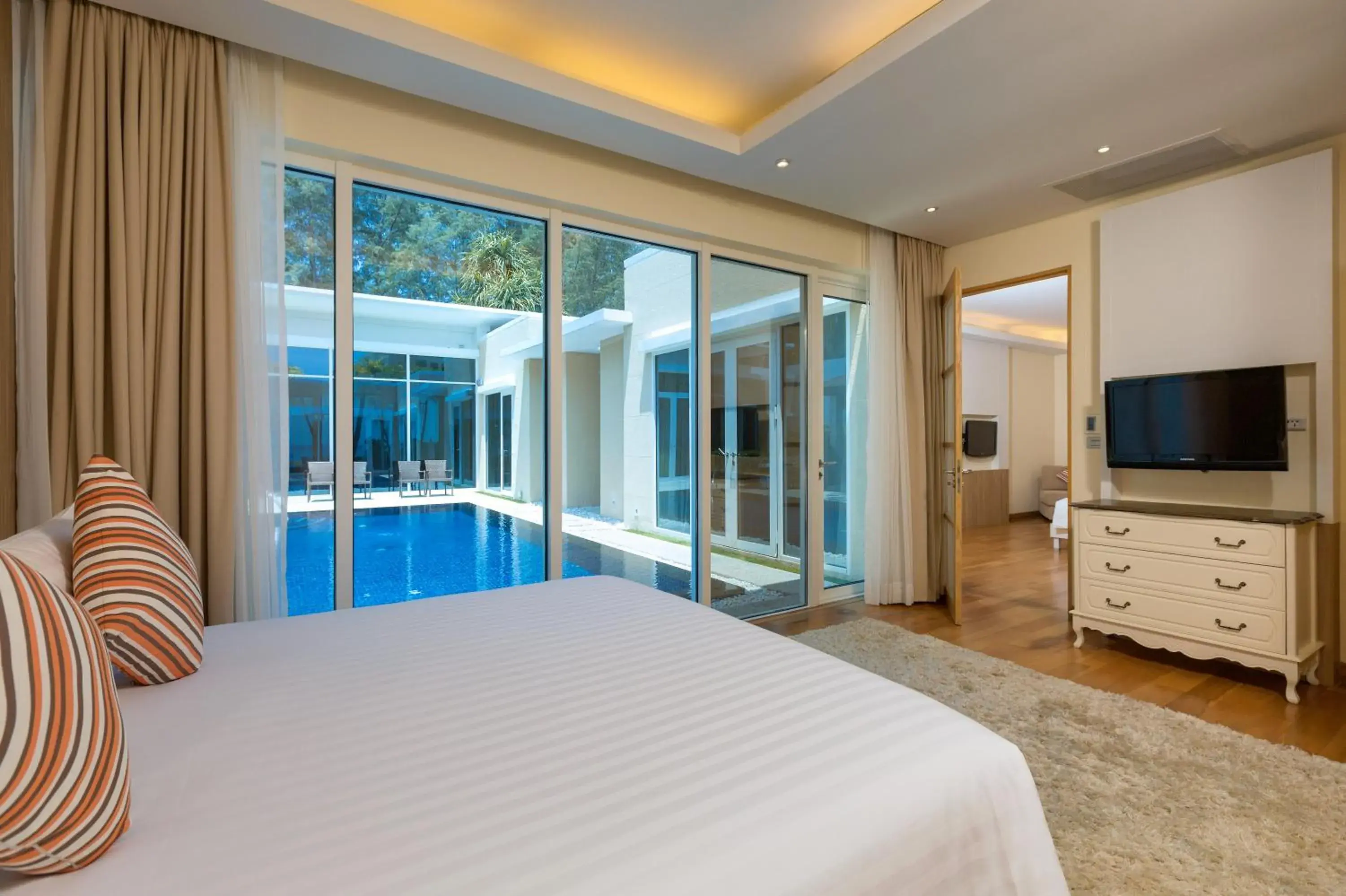 Bed in Andaman Pool Villas ,Maikhao Bed in Andaman Pool Villas ,Maikhao