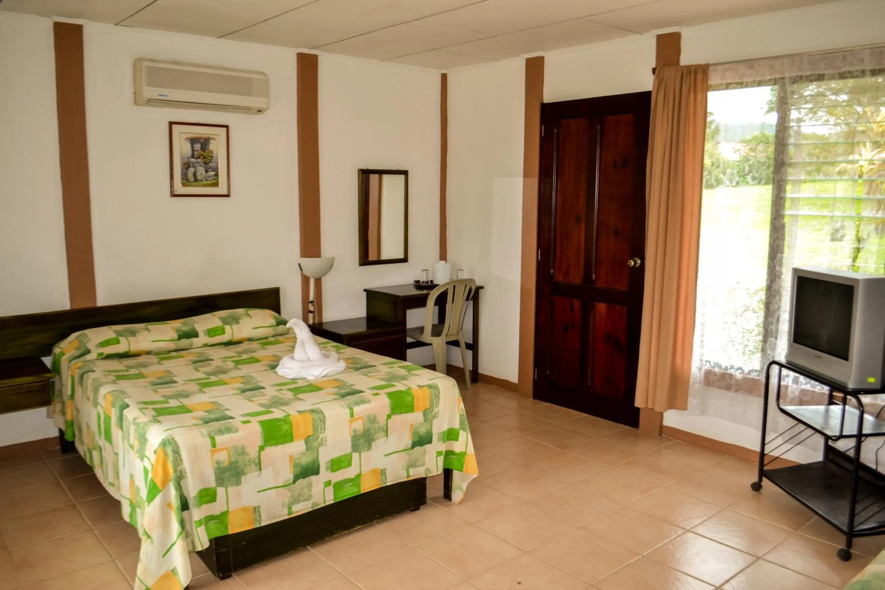 Bed in Termales del Bosque & Hot Springs