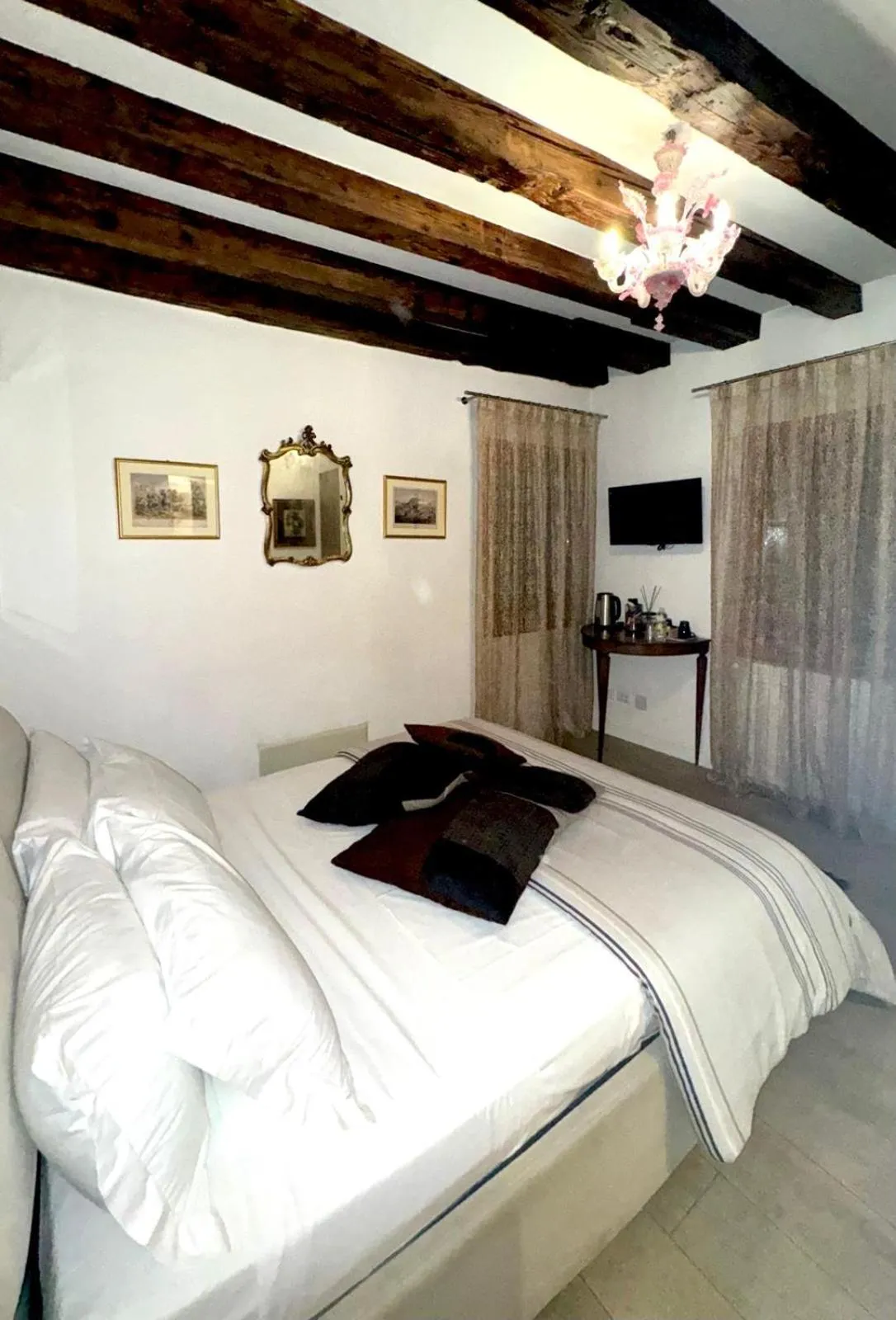 Bed in B&B Fortuny