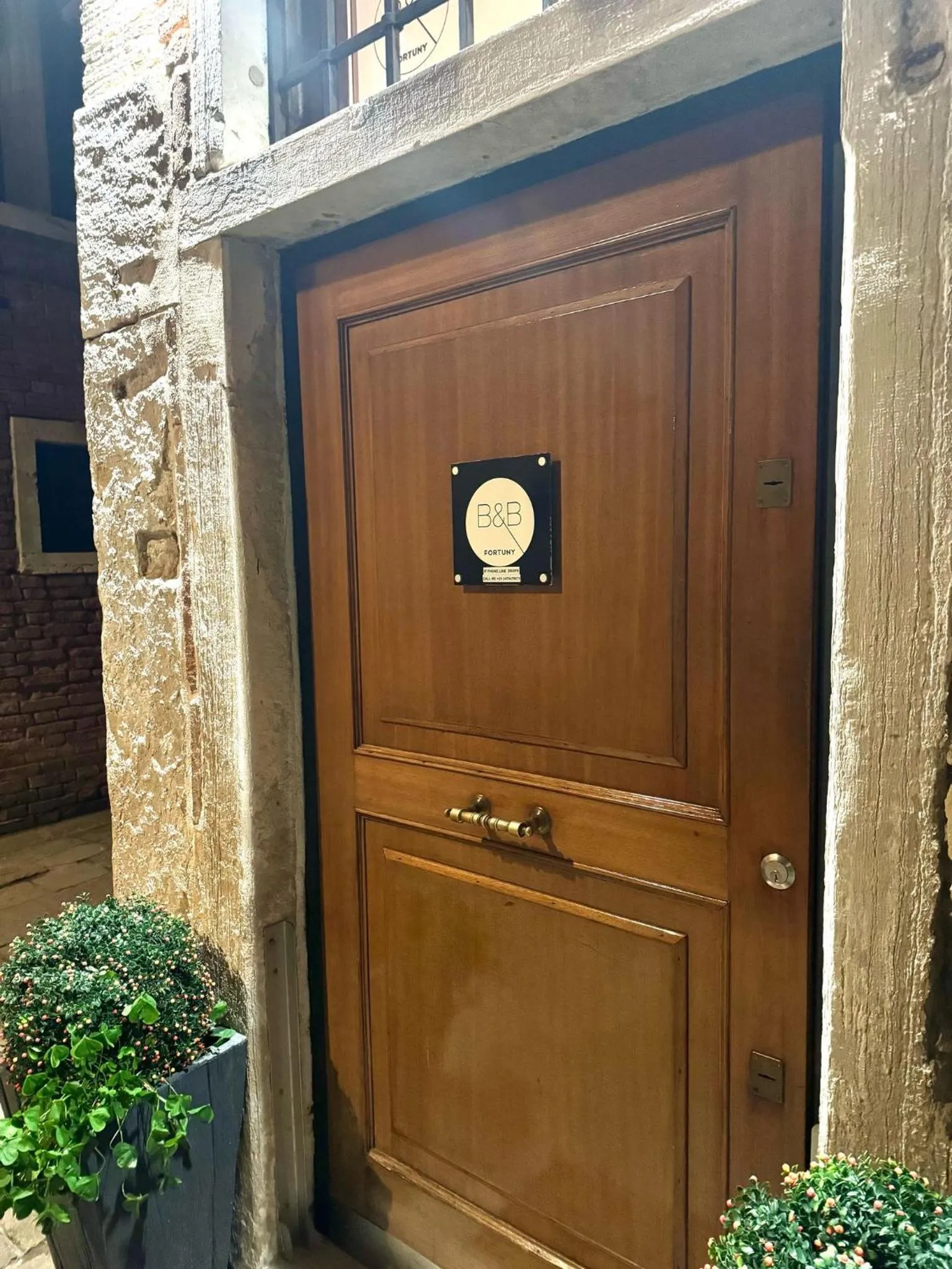 Property building in B&B Fortuny