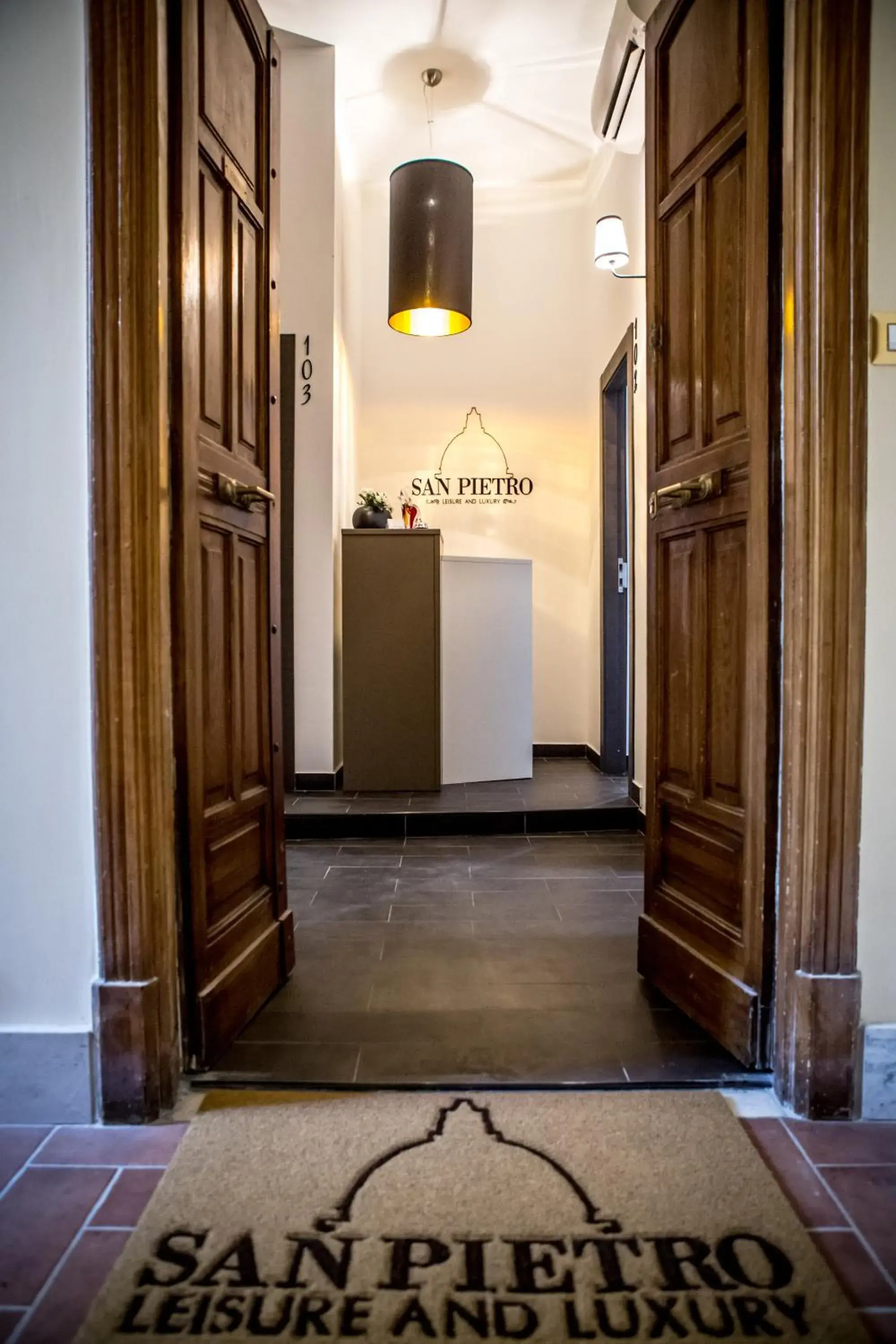 Lobby or reception in San Pietro Leisure and Luxury Lobby or reception in San Pietro Leisure and Luxury