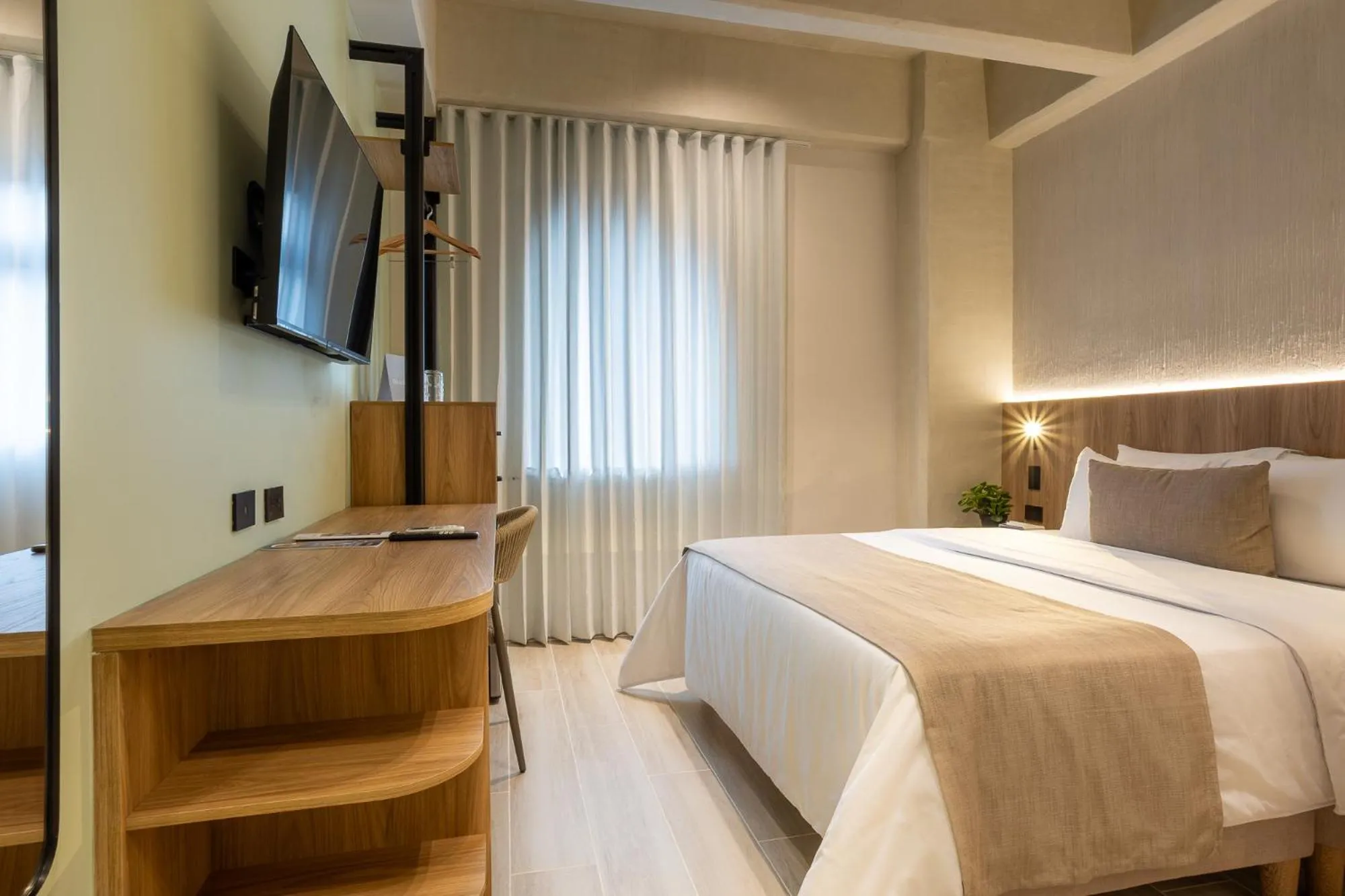 Bed in Hotel Tres Altares Sabaneta