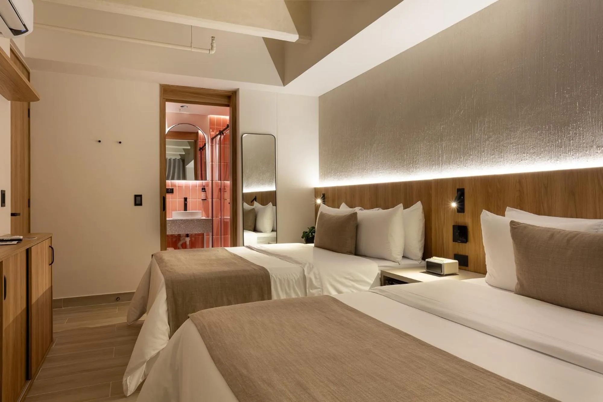 Bed in Hotel Tres Altares Sabaneta