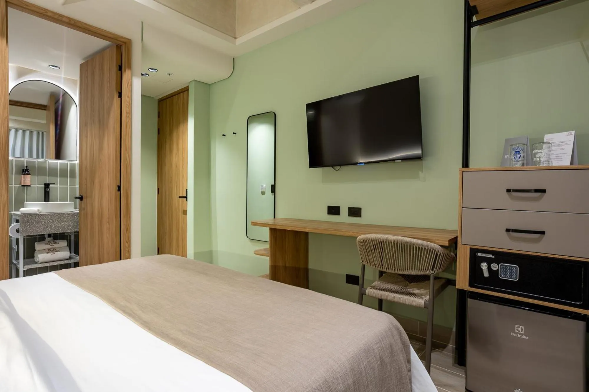 Bed in Hotel Tres Altares Sabaneta