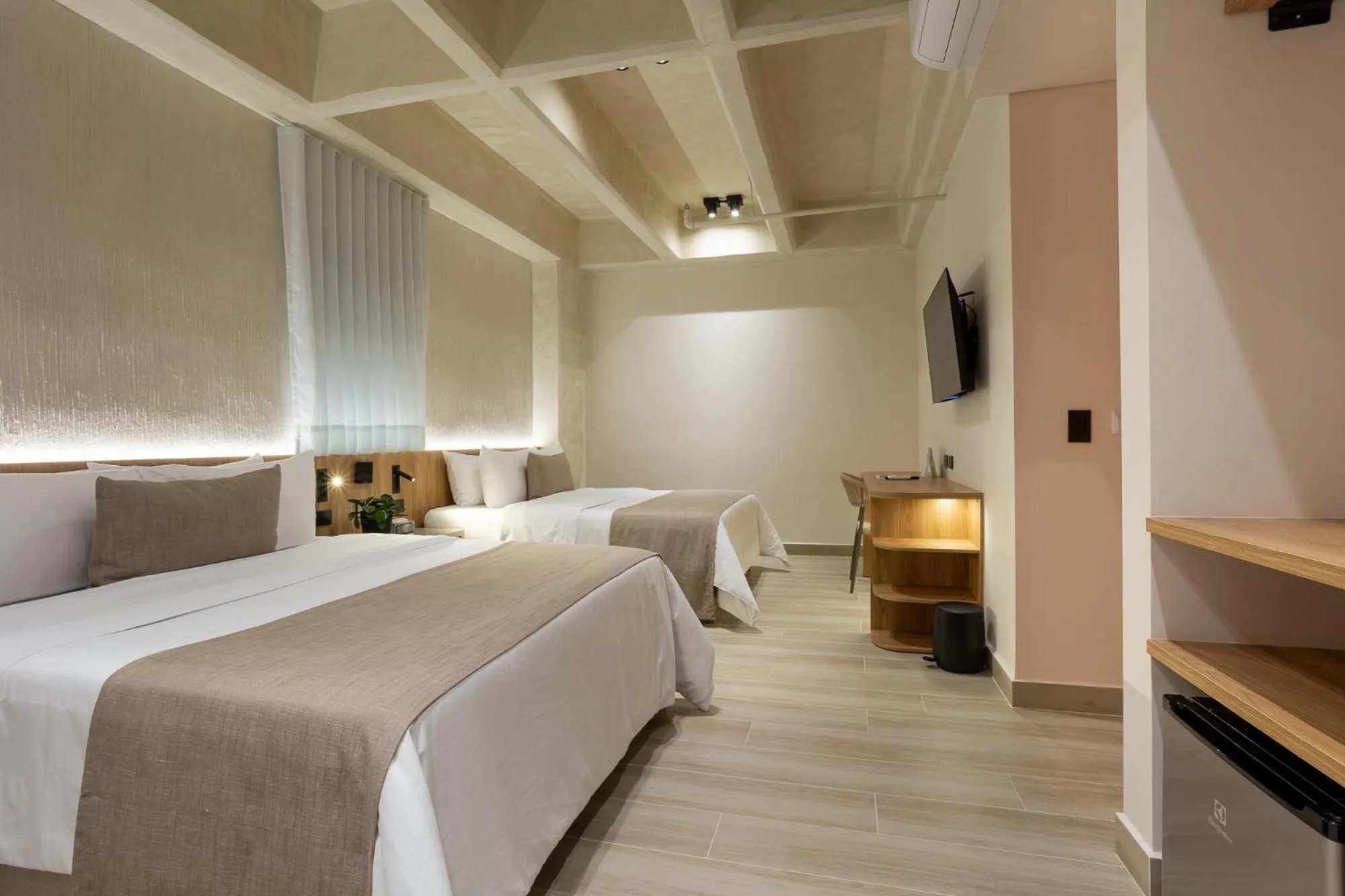 Bed in Hotel Tres Altares Sabaneta