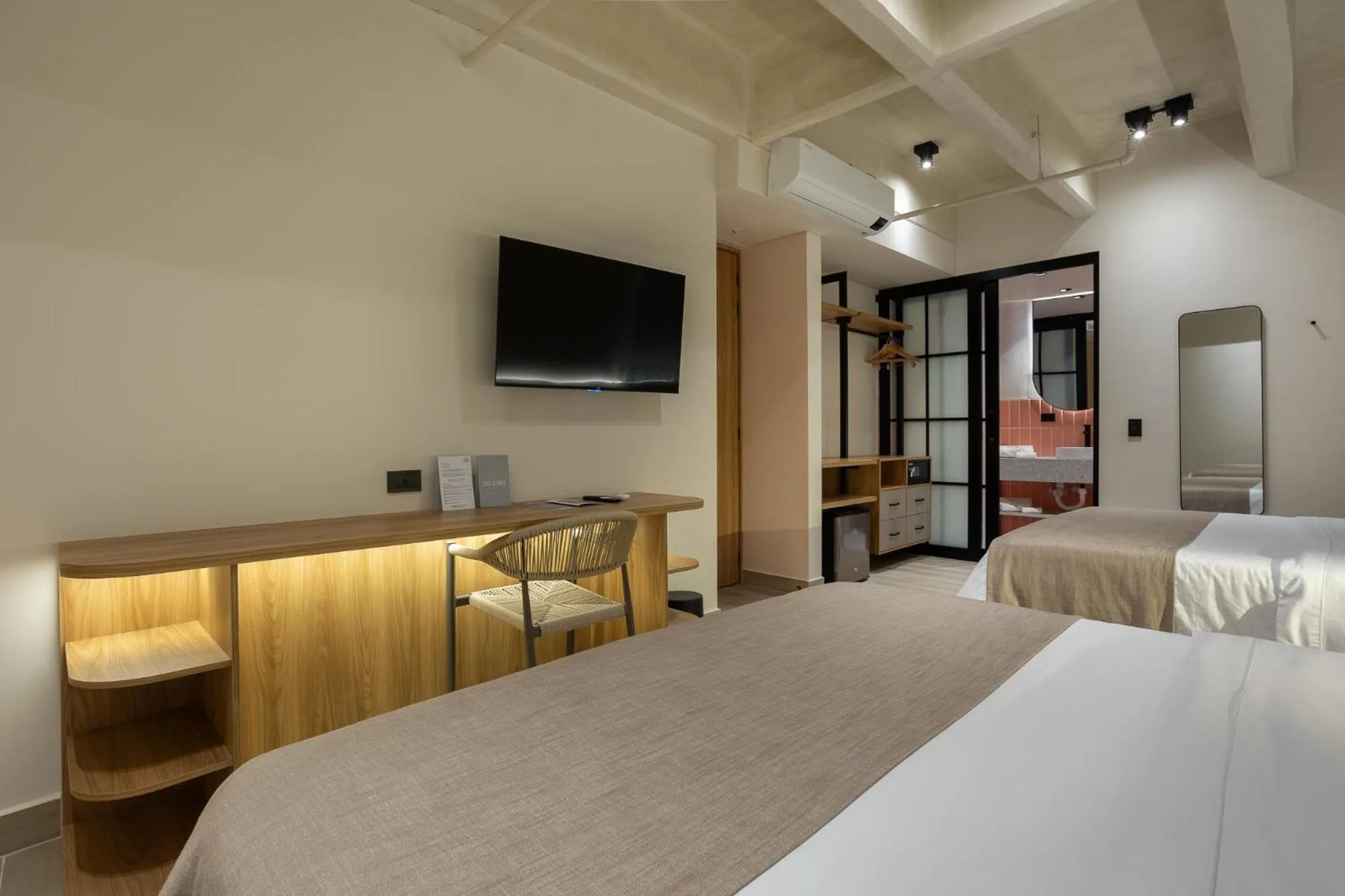 Bed in Hotel Tres Altares Sabaneta