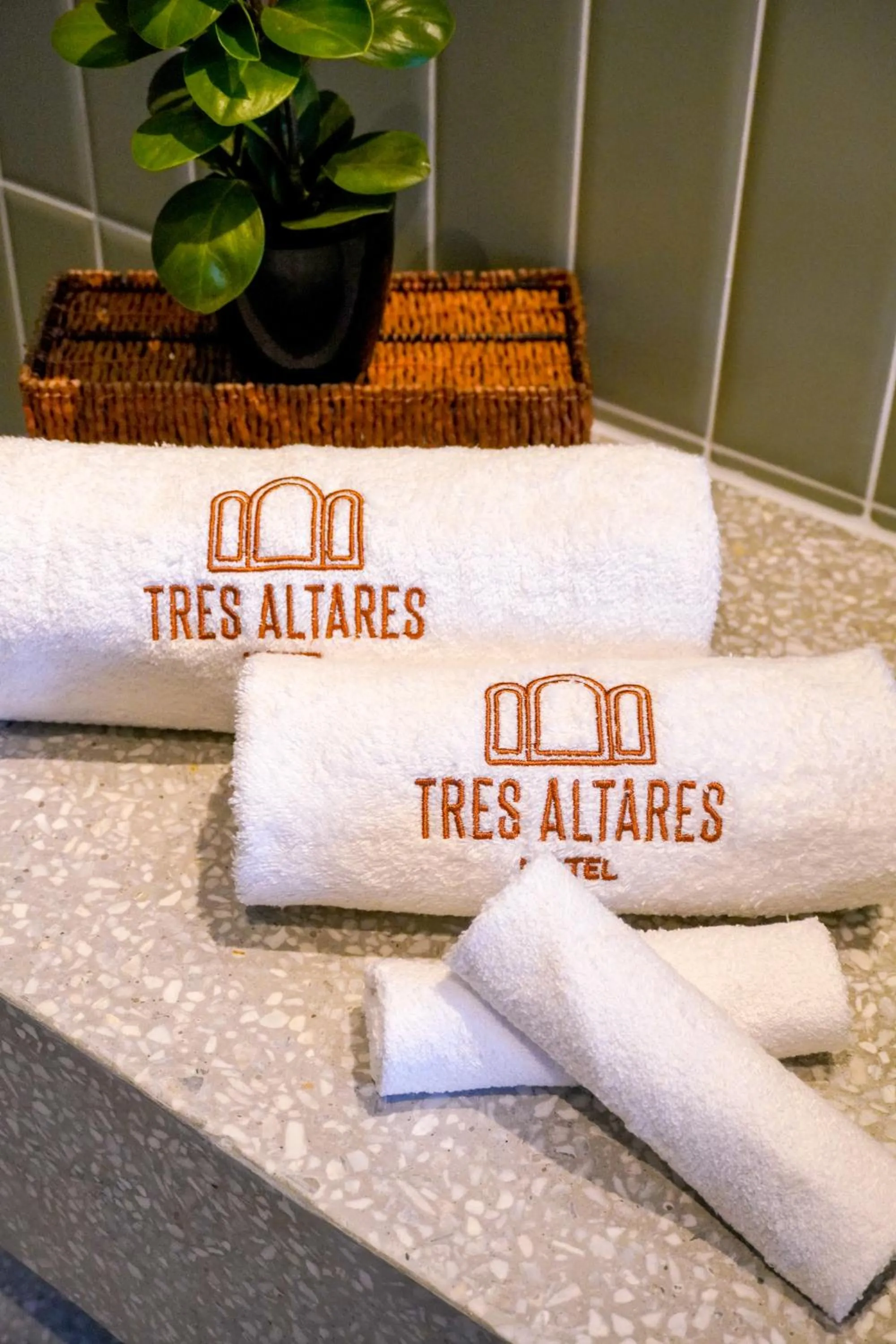 towels in Hotel Tres Altares Sabaneta