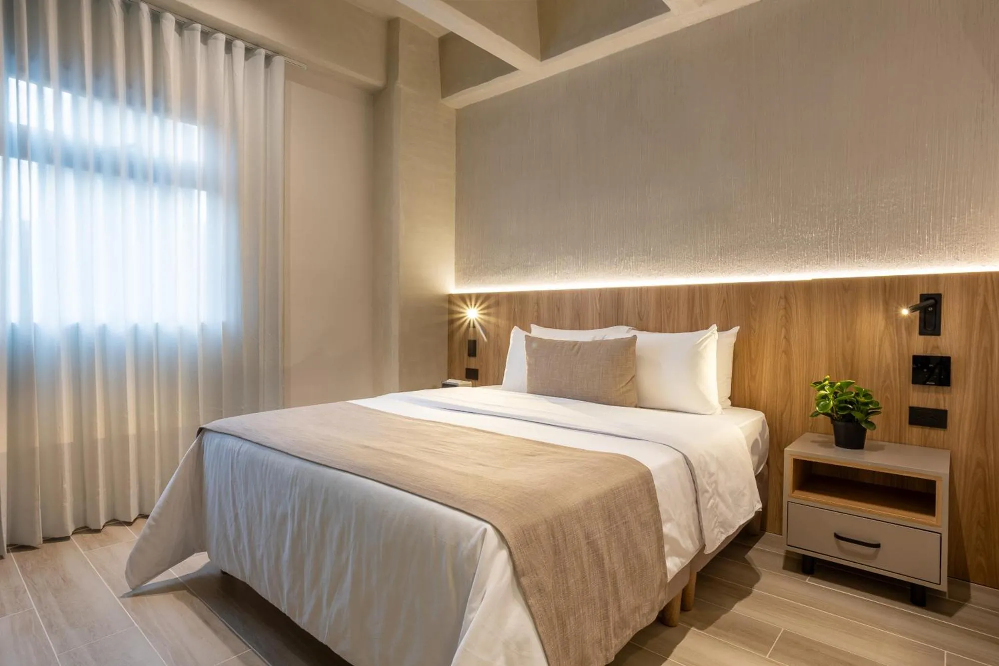 Bed in Hotel Tres Altares Sabaneta