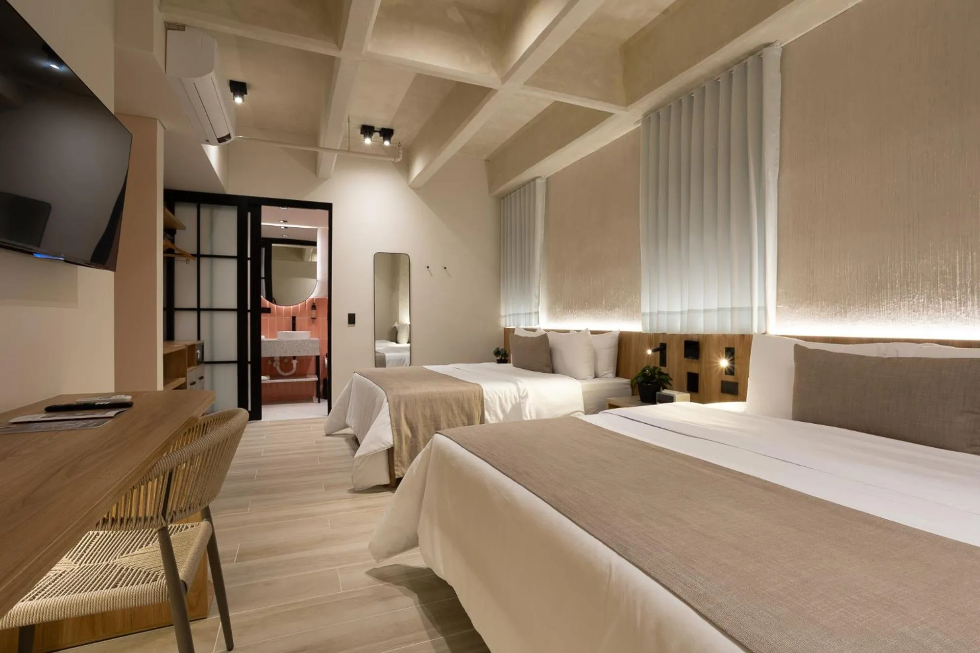 Bed in Hotel Tres Altares Sabaneta