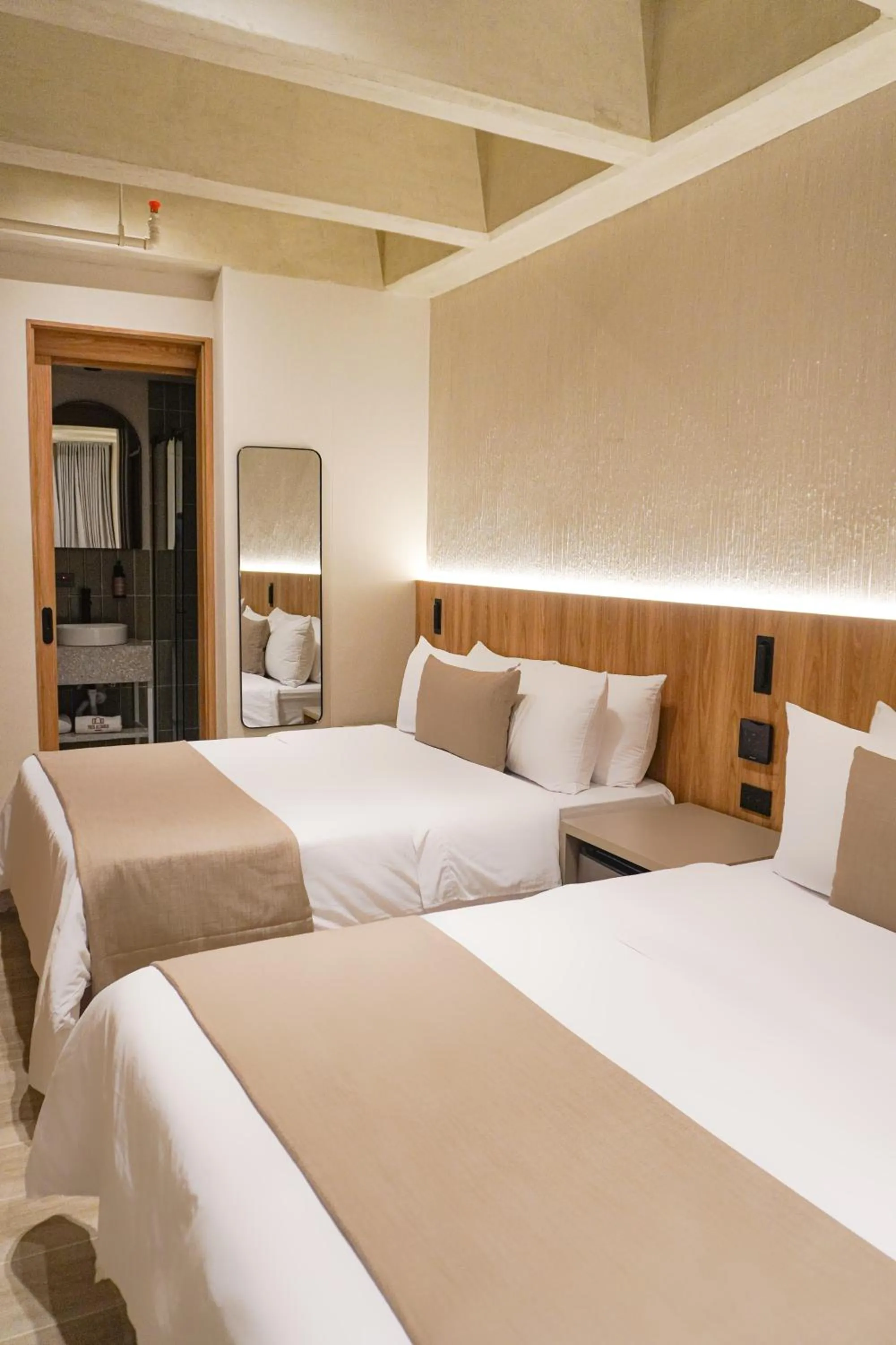 Bed in Hotel Tres Altares Sabaneta