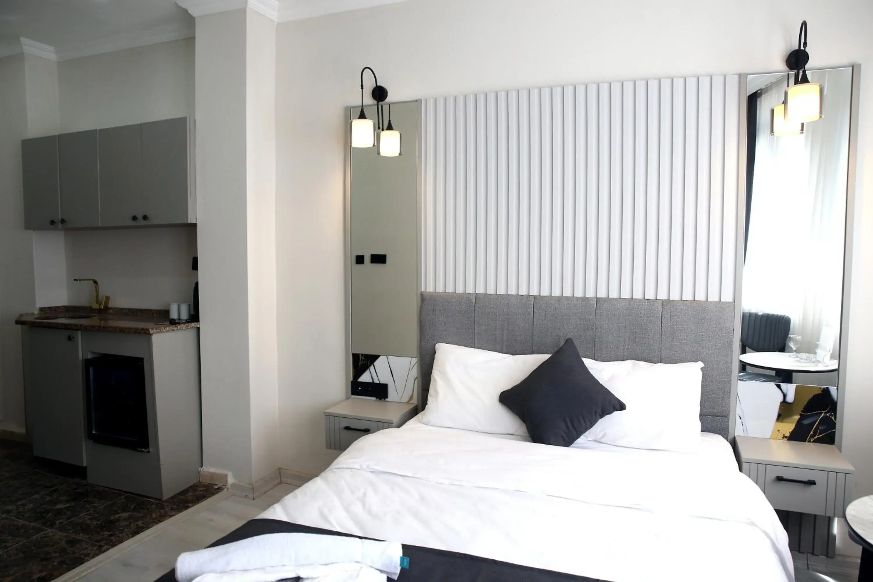 Bed in Mar Blanco Hotel Bed in Mar Blanco Hotel