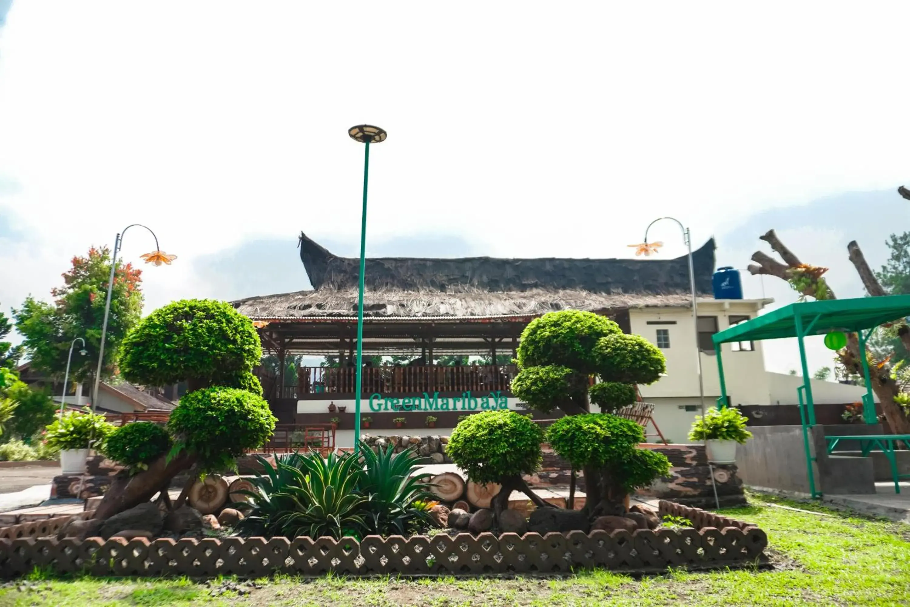 Garden in wisma green maribaya Garden in wisma green maribaya