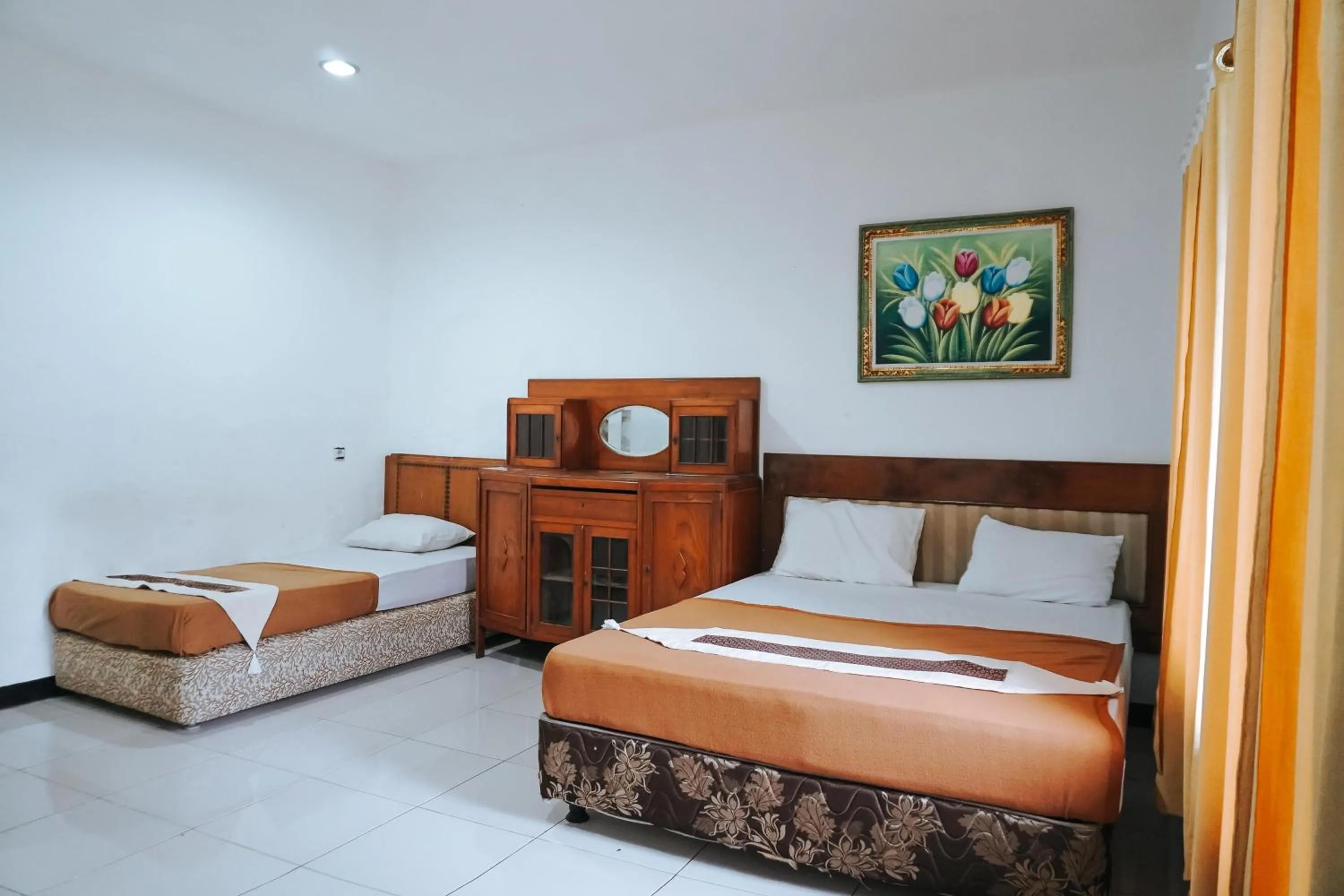 Bed in wisma green maribaya