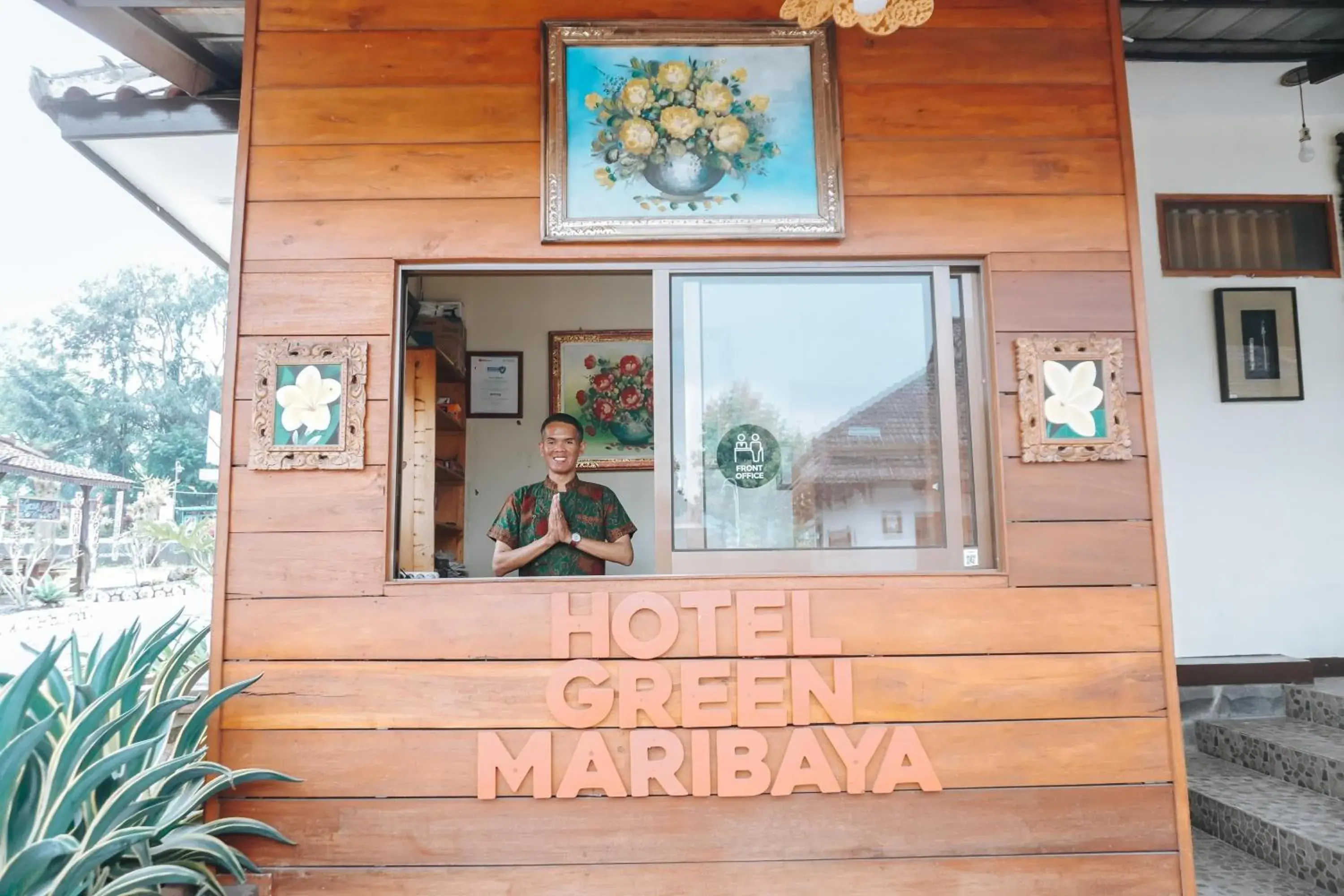 Lobby or reception in wisma green maribaya Lobby or reception in wisma green maribaya