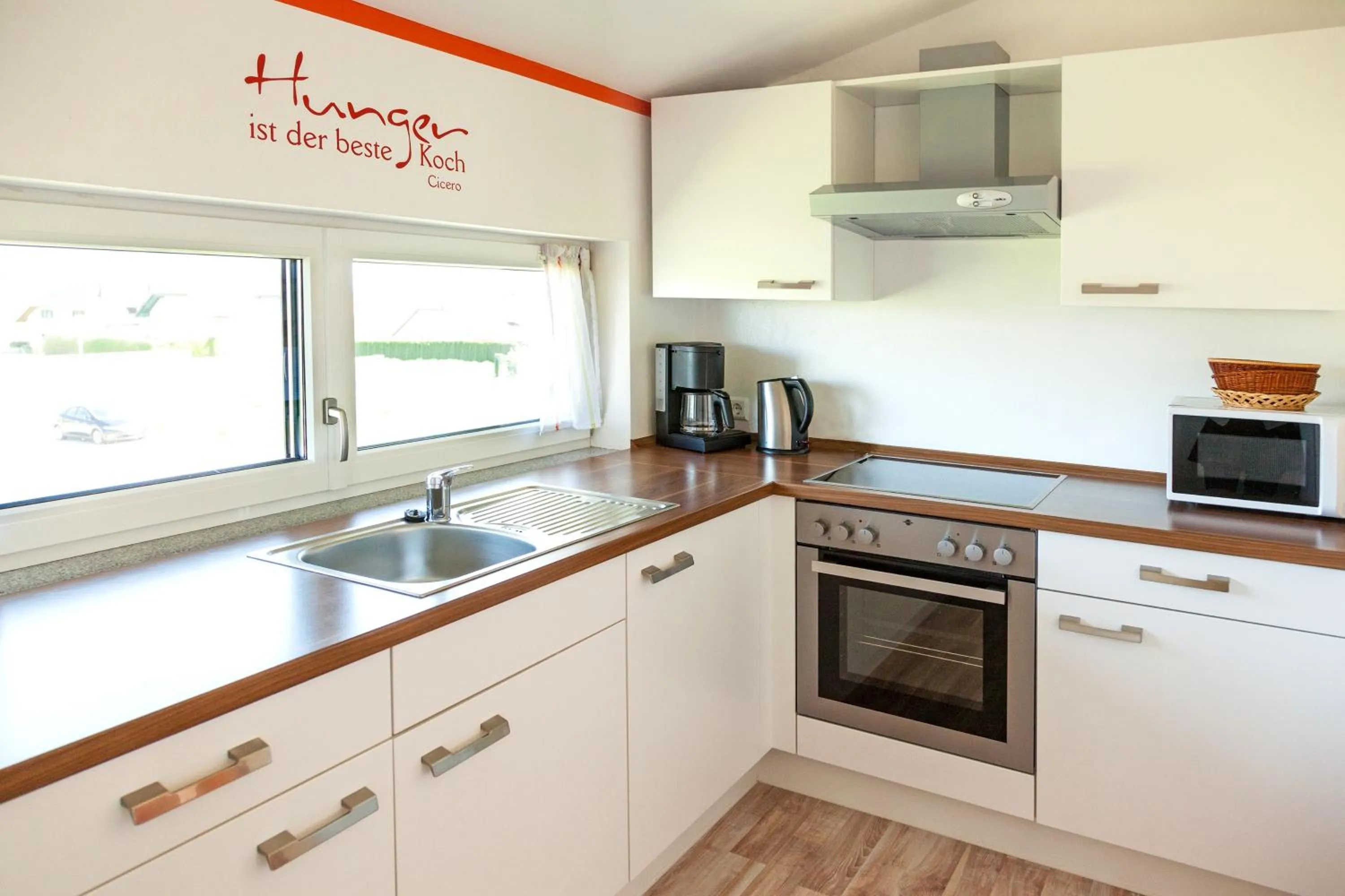 Kitchen or kitchenette in Haus Lindenfeld