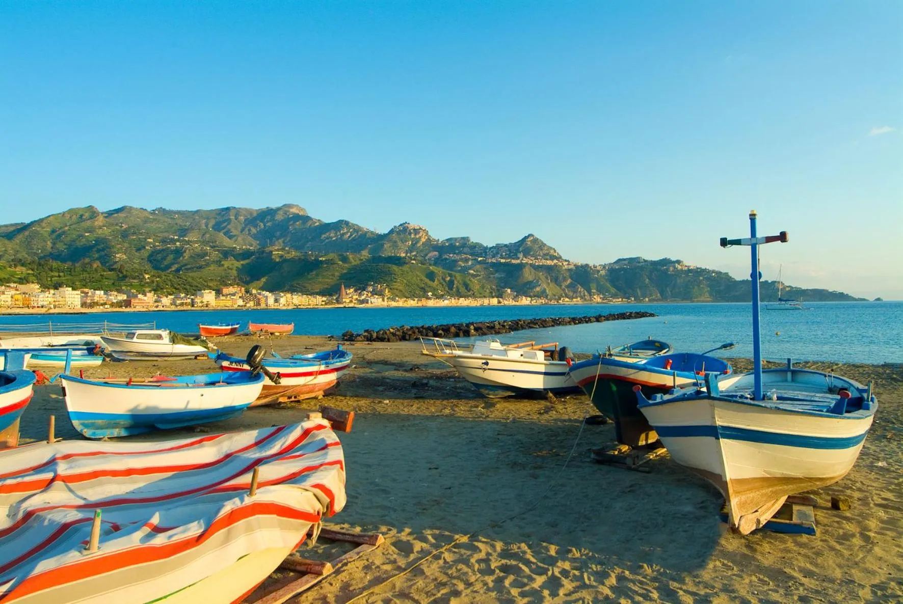 Beach in Sporting Baia Hotel
