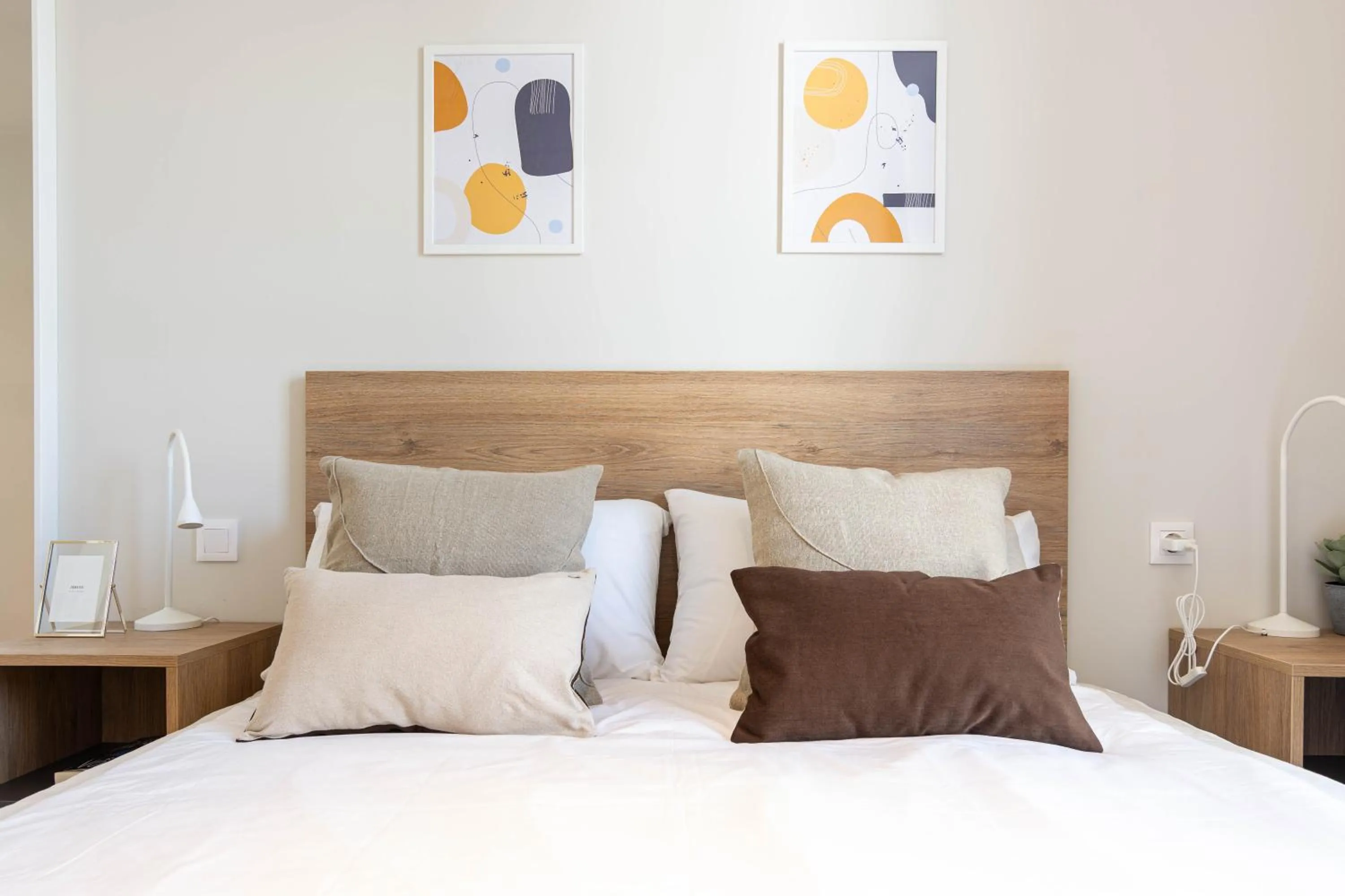 Bedroom, Bed in Bext Valdebebas