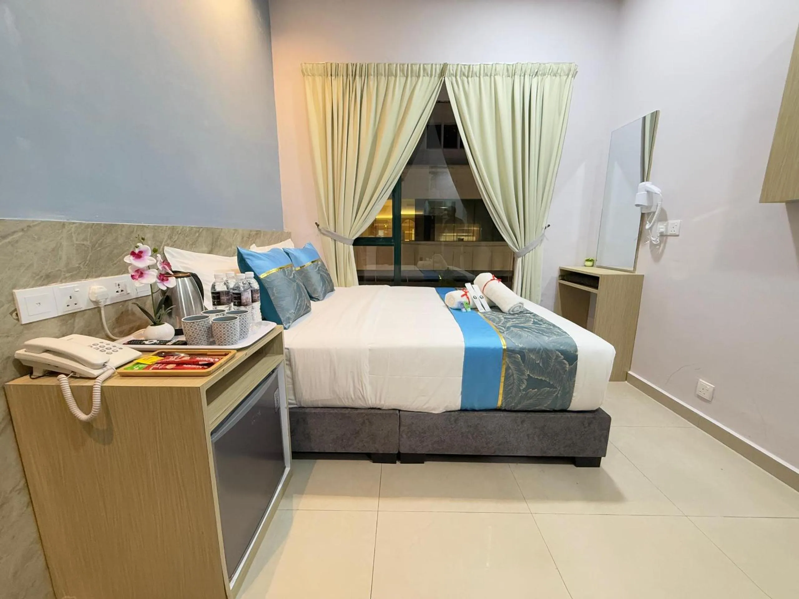 Bed in AQ Hotel Bukit Bintang