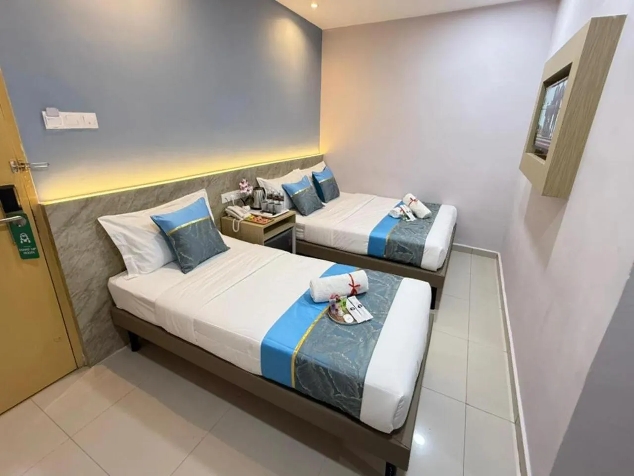 Bed in AQ Hotel Bukit Bintang