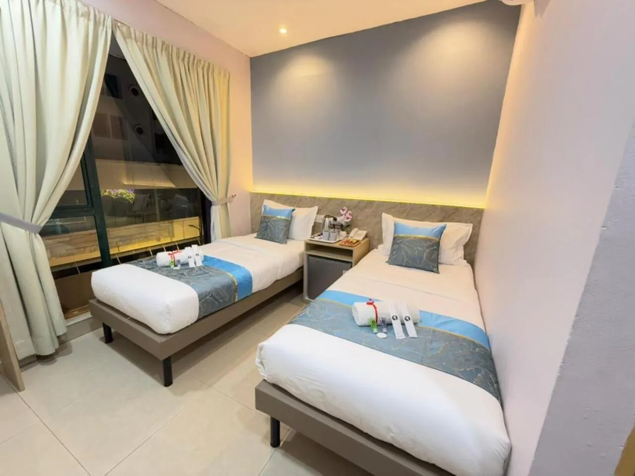 Bedroom, Bed in AQ Hotel Bukit Bintang